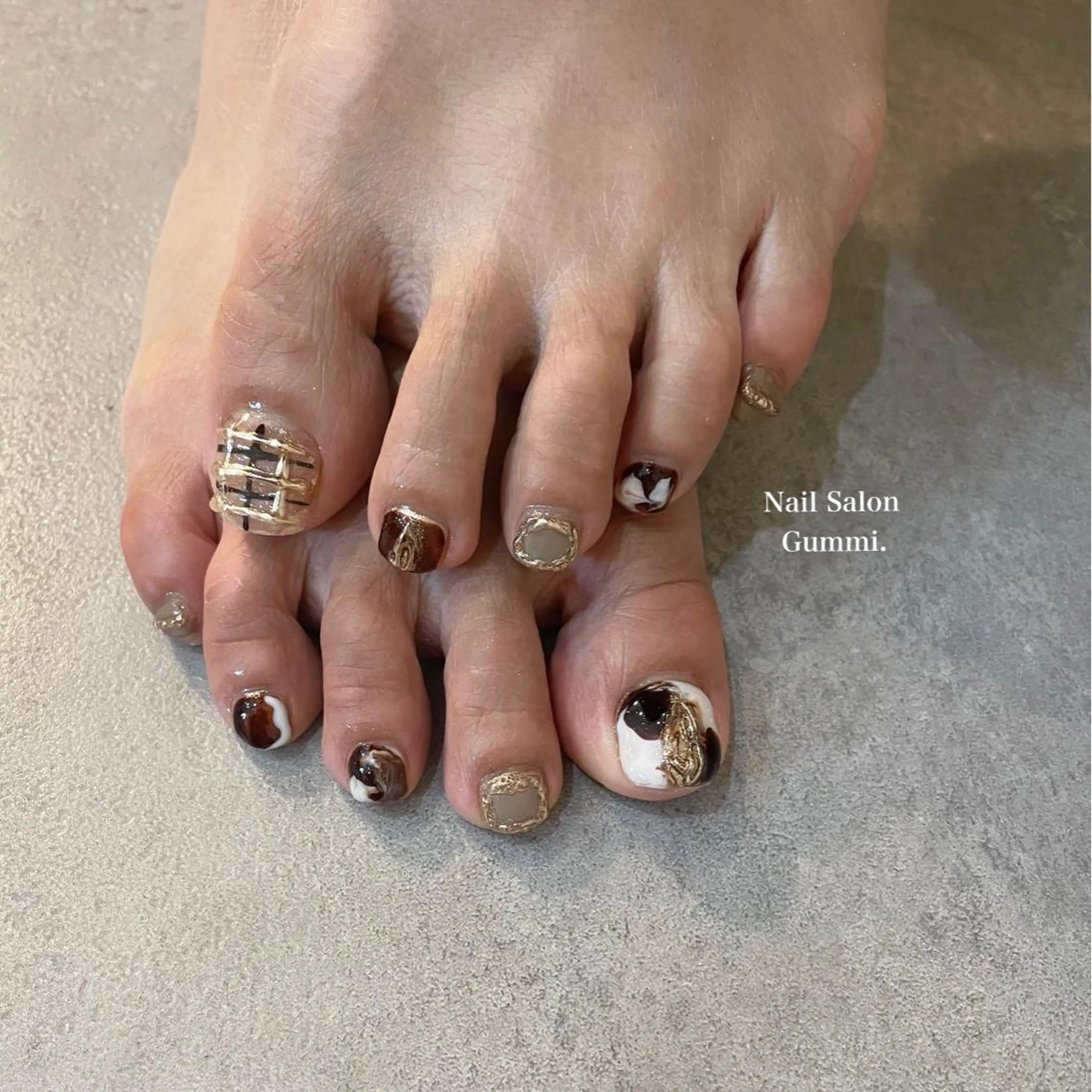 ネイル フットネイル Nail Salon Gummi.のネイルデザイン