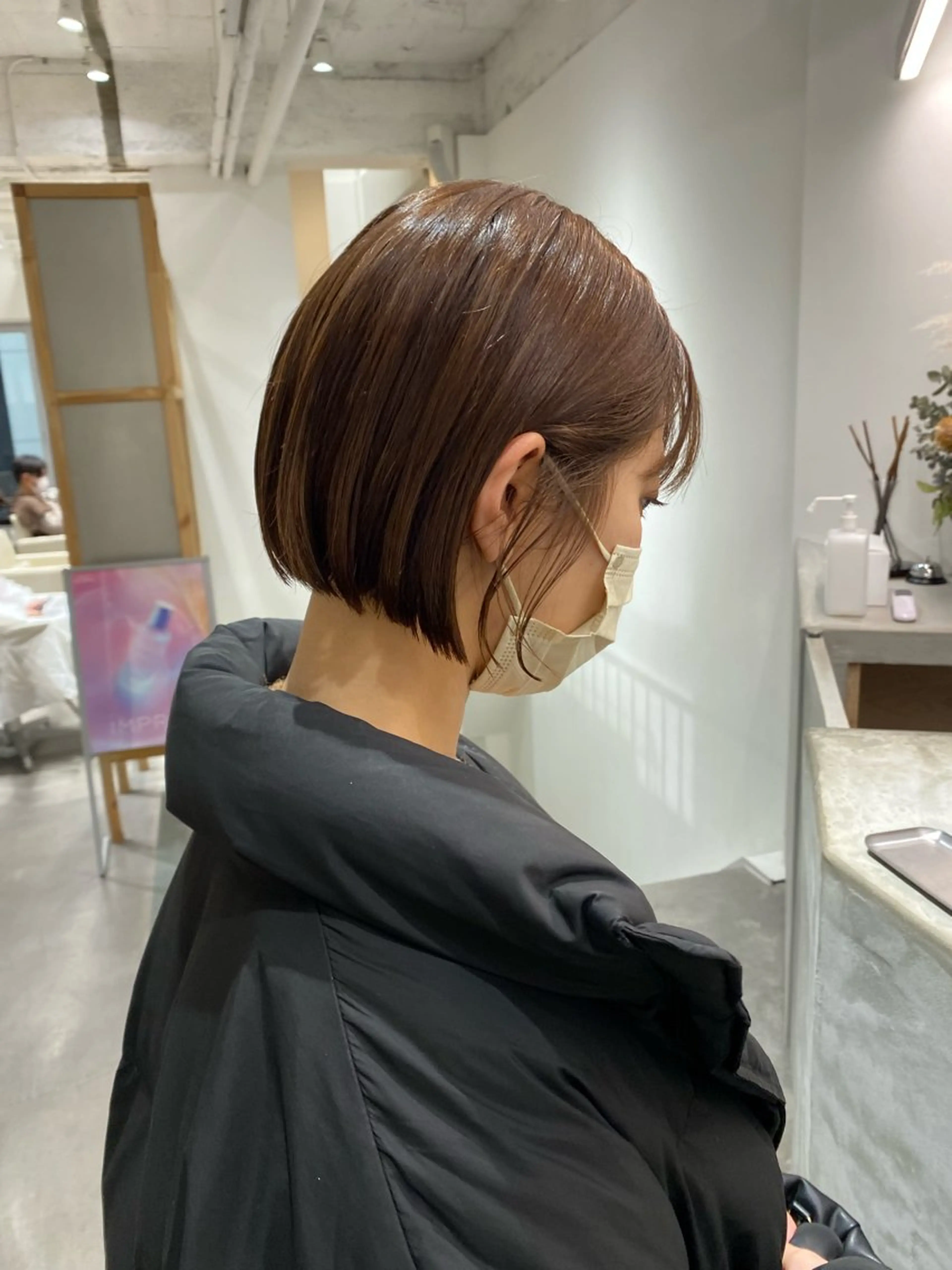 ショート ボブ 伊藤 由季のヘアスタイル
