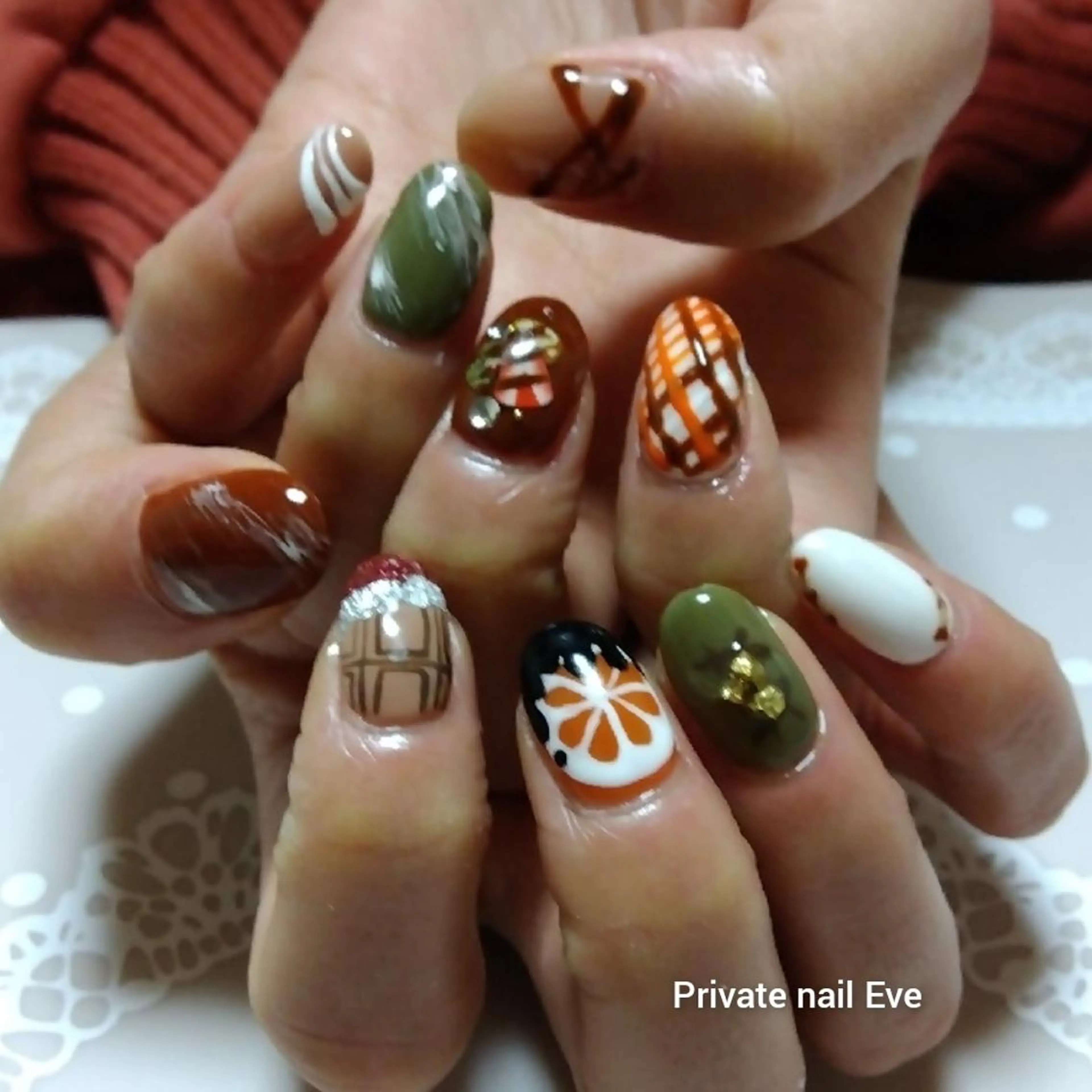 ネイル バレンタイン ハンドネイル ネイル junkoのネイルデザイン