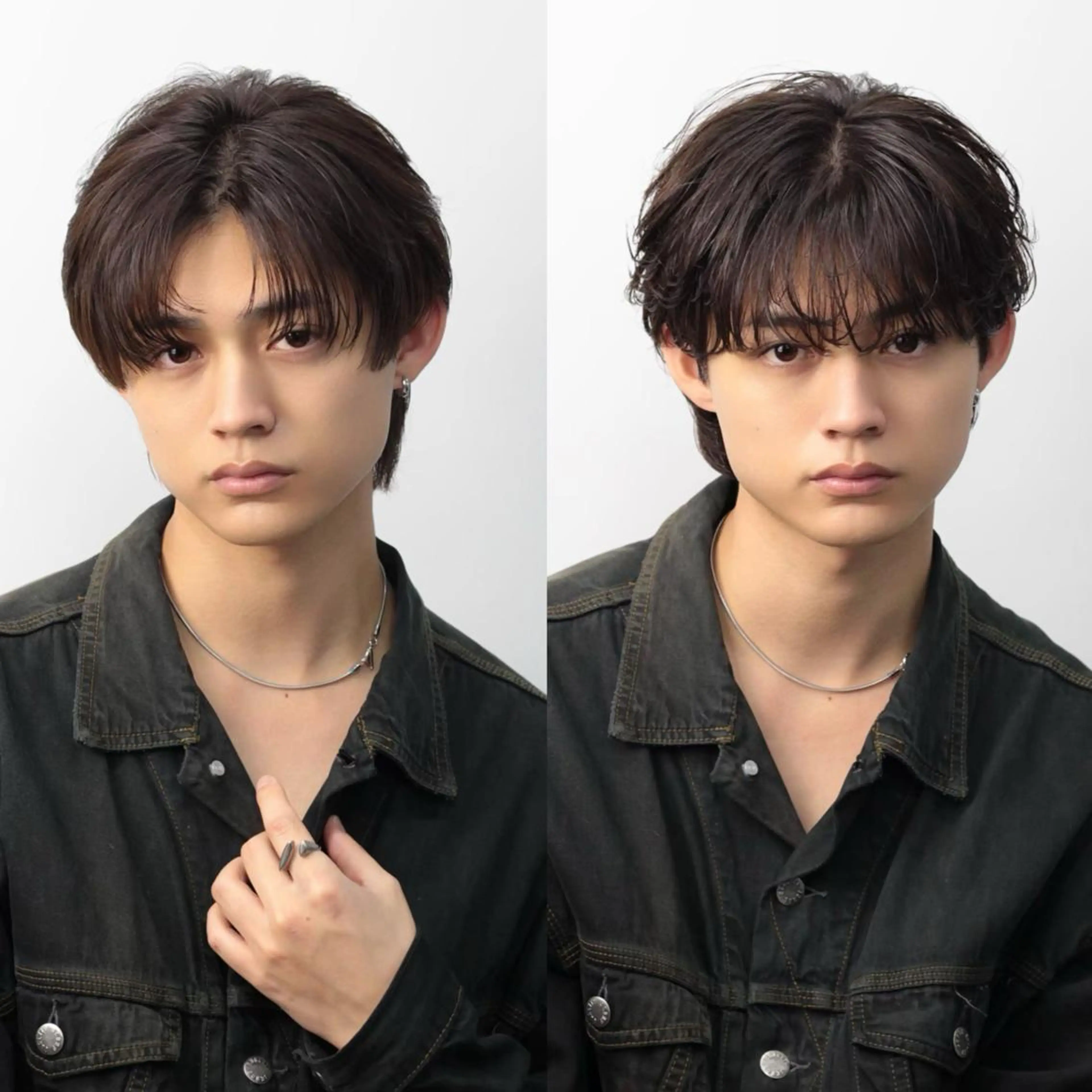 メンズ メンズマッシュ/ パーマ🔥ハイトーンのヘアスタイル