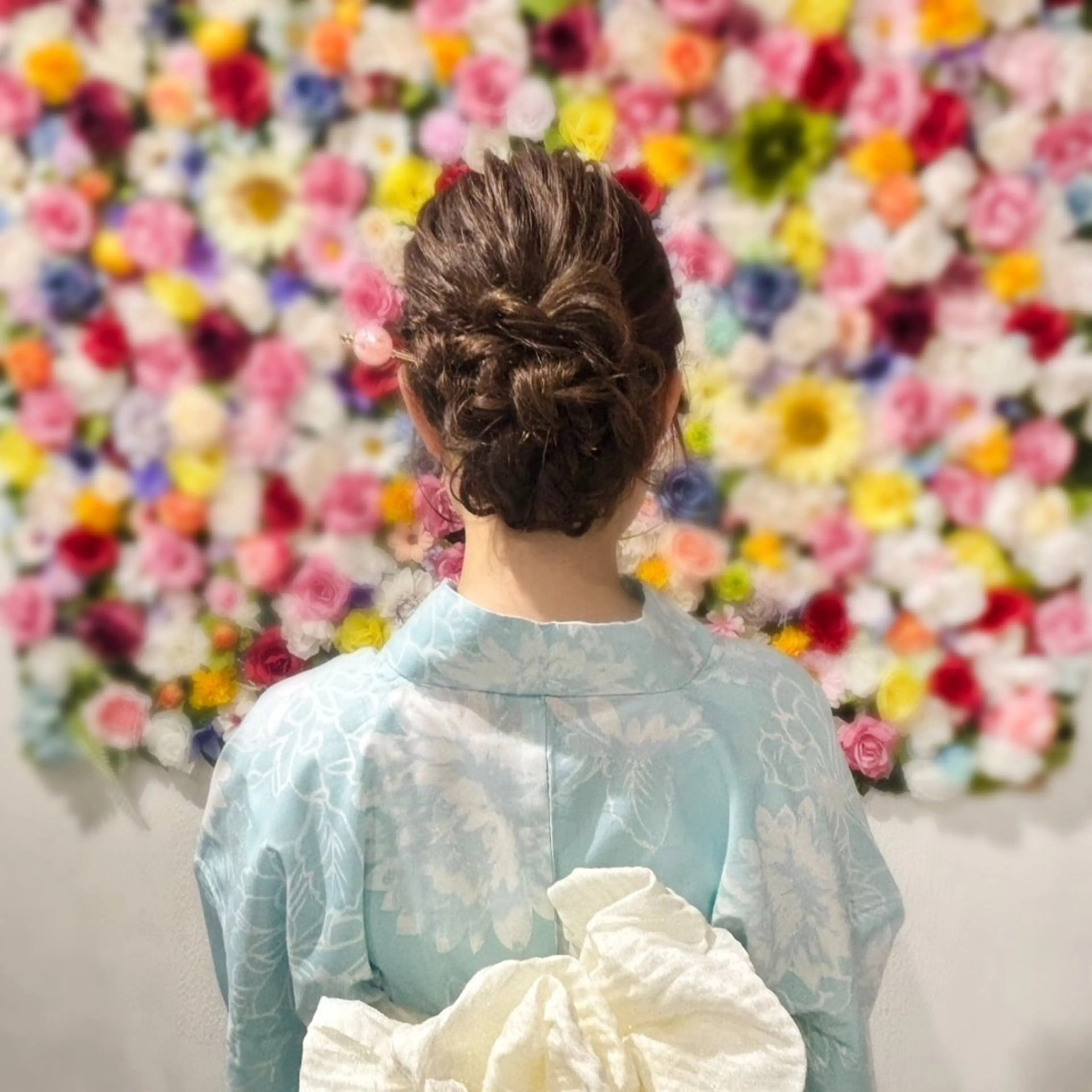 ヘアアレンジ 着付け 大人気❤︎ヘアもメイ クも可愛く❤︎SAOのヘアスタイル