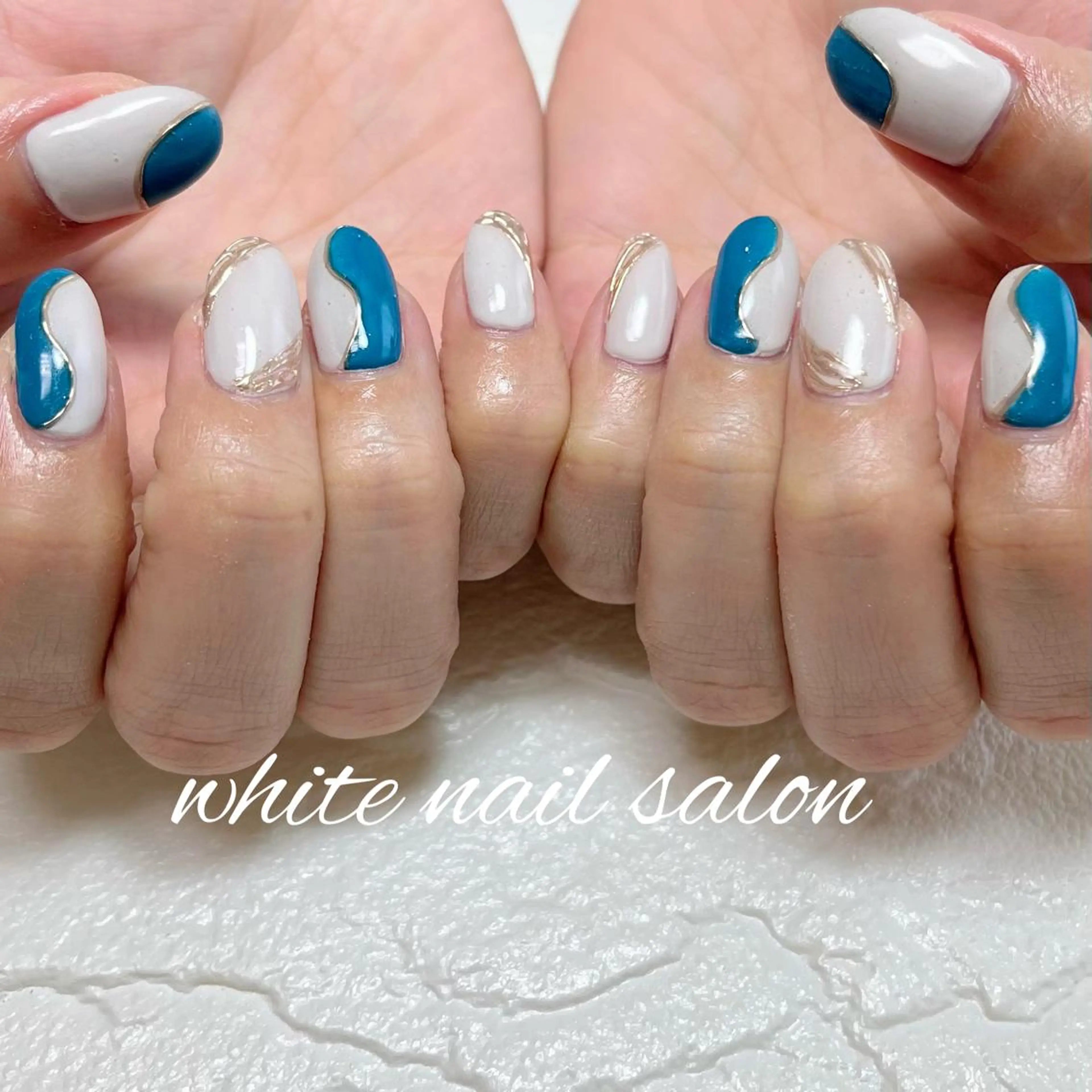 ネイル フットネイル ジェルネイル ハードジェル ラメ(グリッター) 持ち込み ハンドネイル white nail salonのネイルデザイン