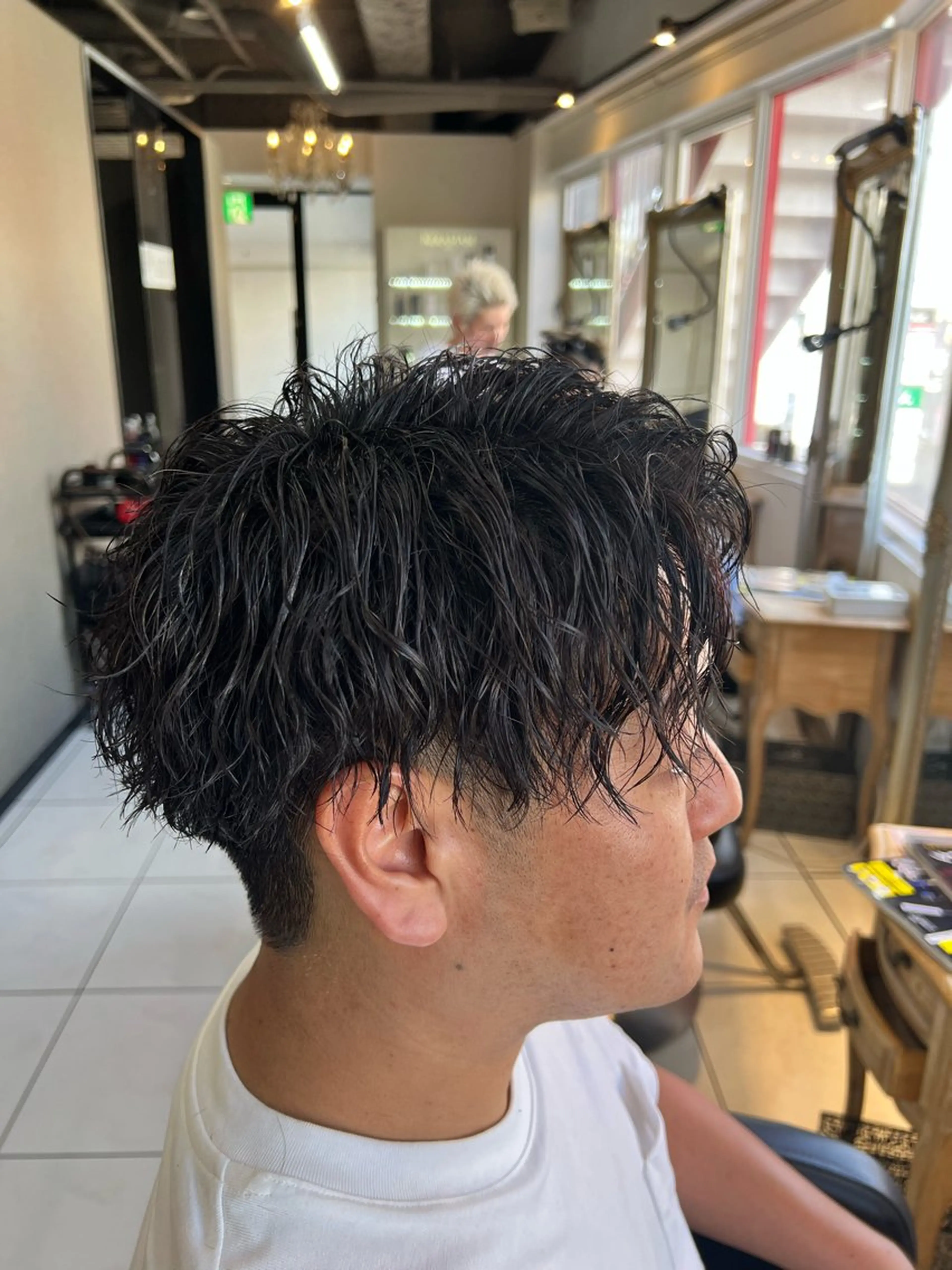 パーマ メンズ カット パーマ パーマ特化美容師 茂木広幸のヘアスタイル