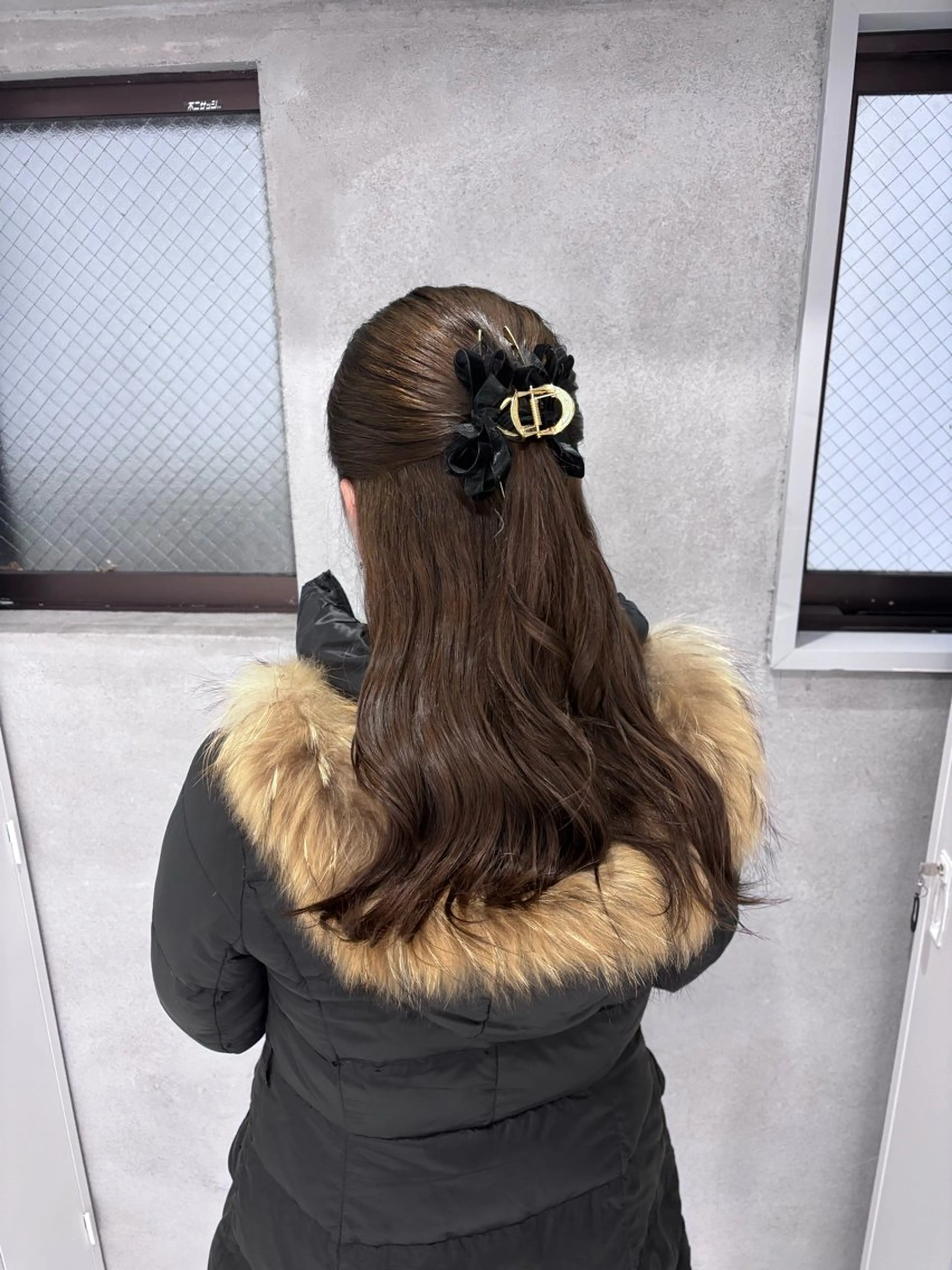 ロング カラー ブリーチ 透明感カラー ダブルカラー ブリーチなしカラー 心愛/天神/レイヤー /透明感カラー/艶髪のヘアスタイル