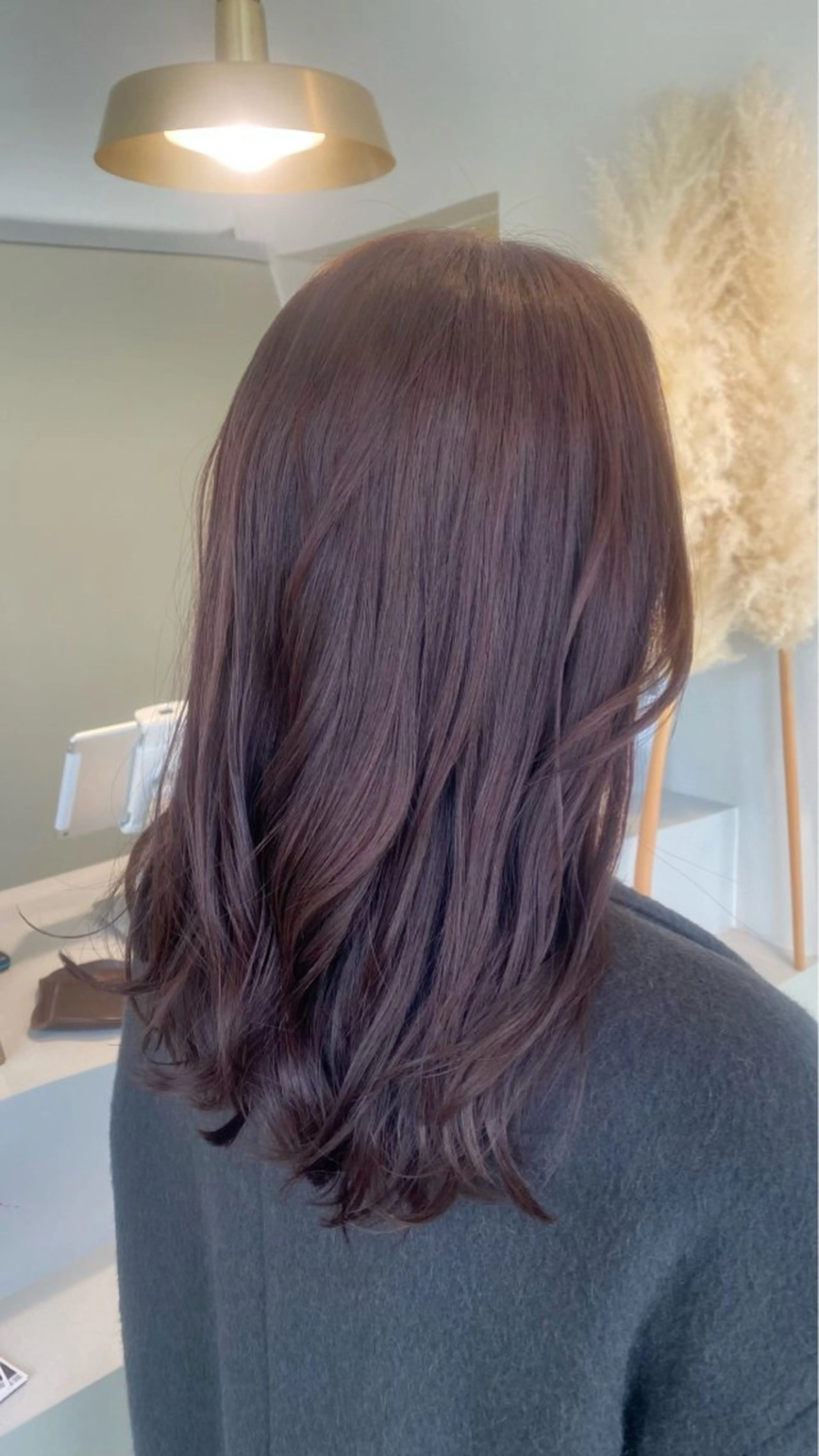 ロング カラー ヘアカラー aimee 北垣 愛夏のヘアスタイル