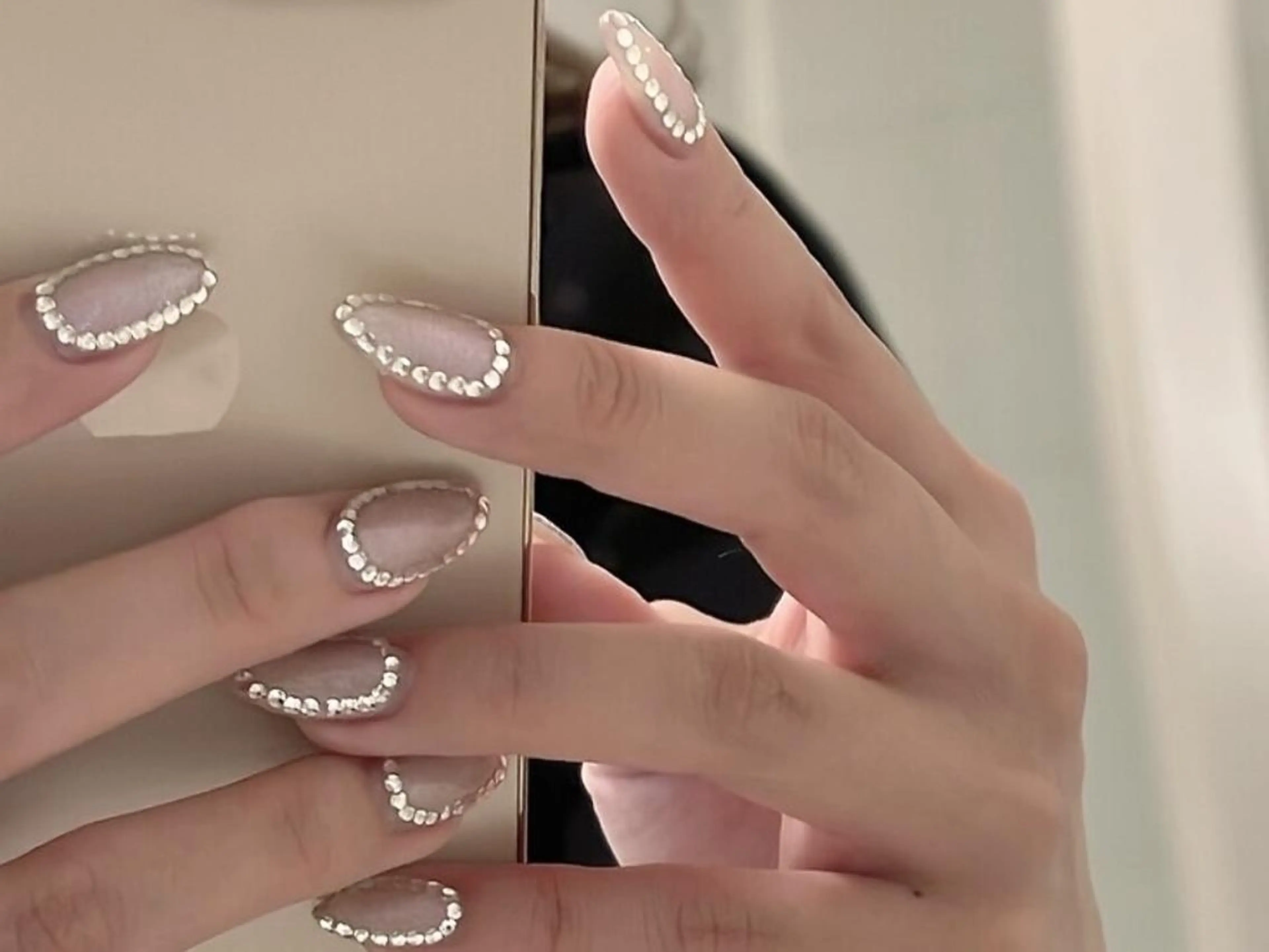 ネイル 🤎mini 🤍可愛らしいネイルのネイルデザイン