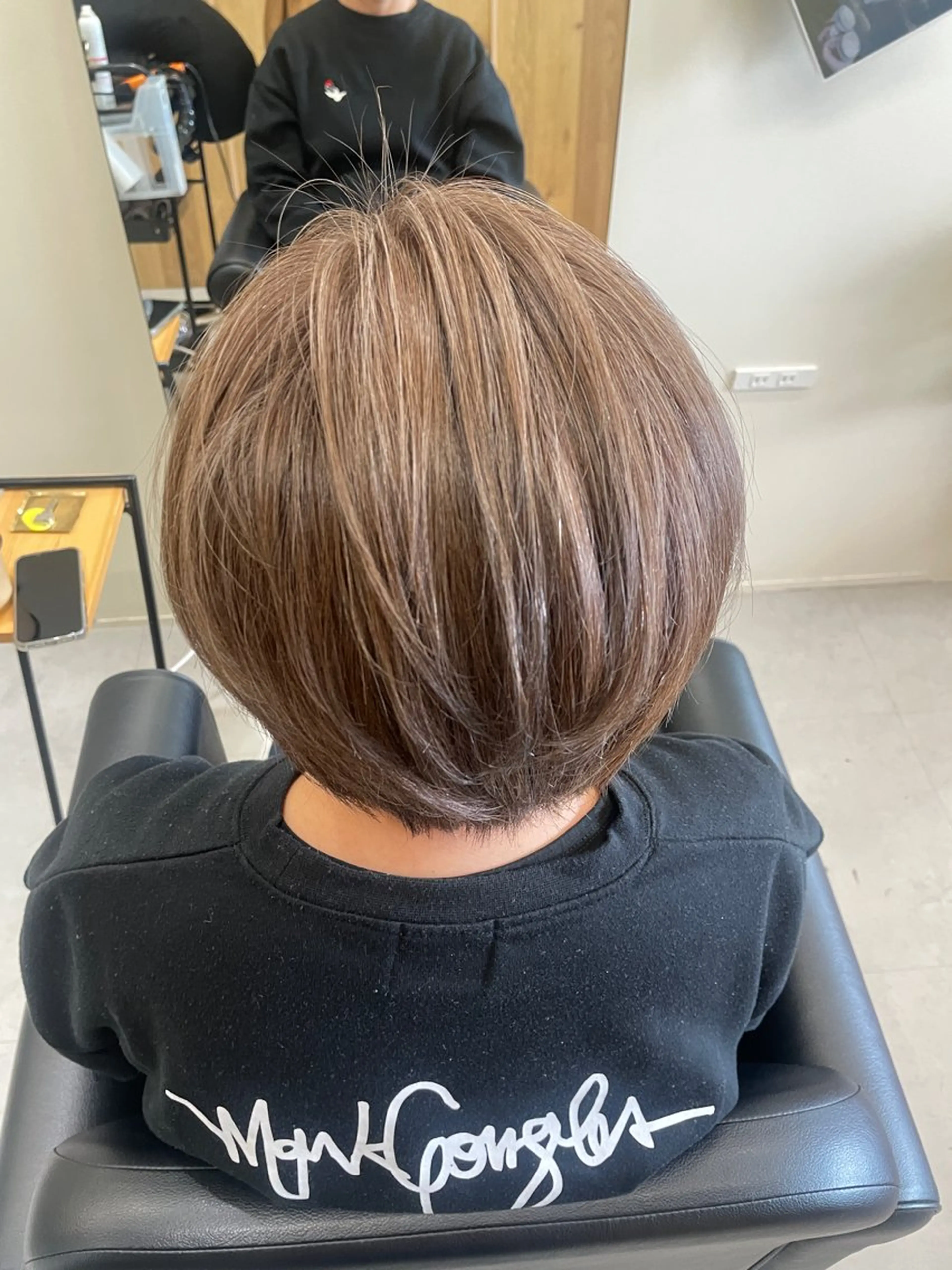 ショート ヘアカラー JURI /HUIのヘアスタイル