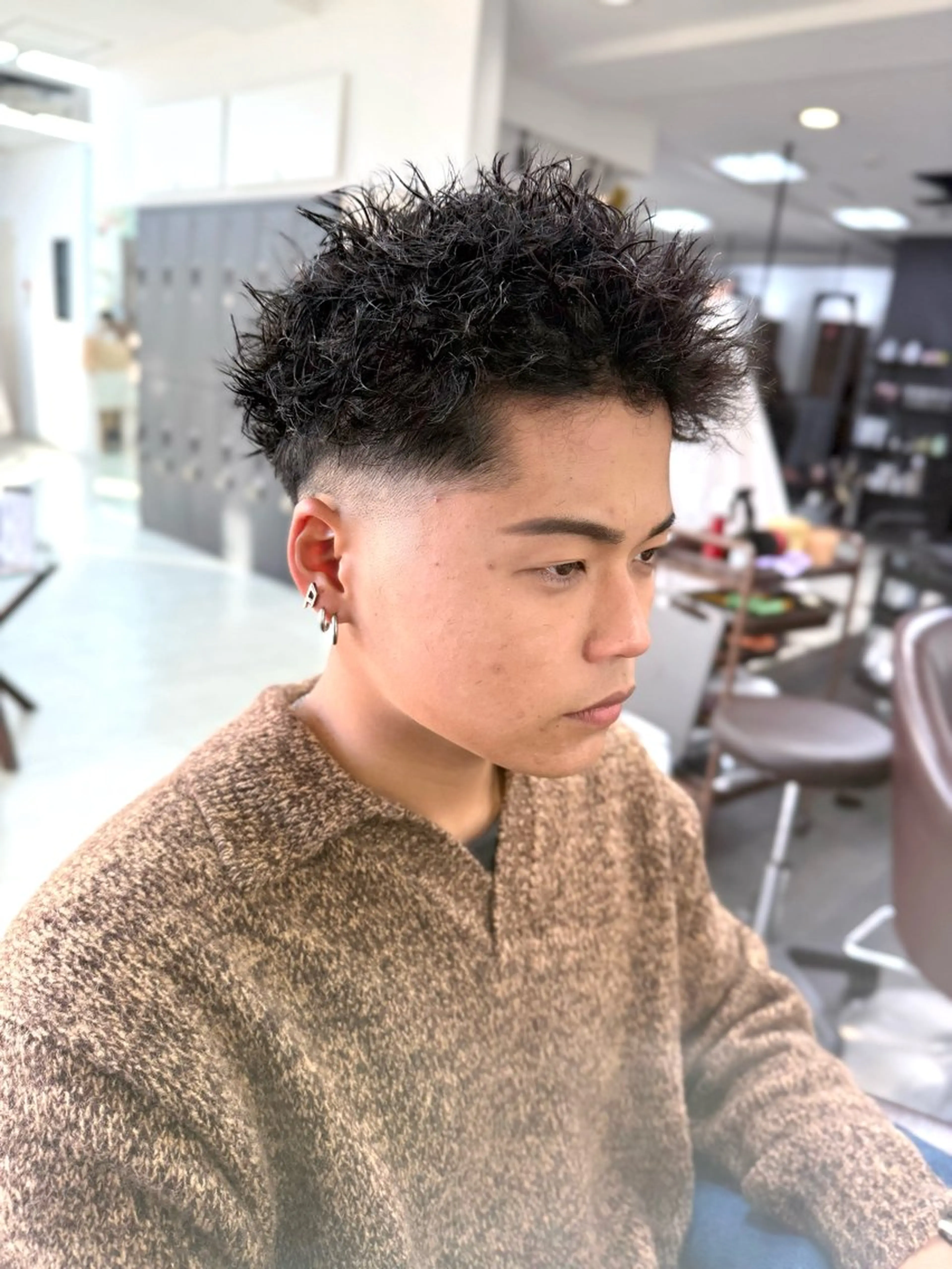 ショート パーマ メンズ メンズパーマ カット パーマ メンズパーマの達人 / タカシマダイスケのヘアスタイル