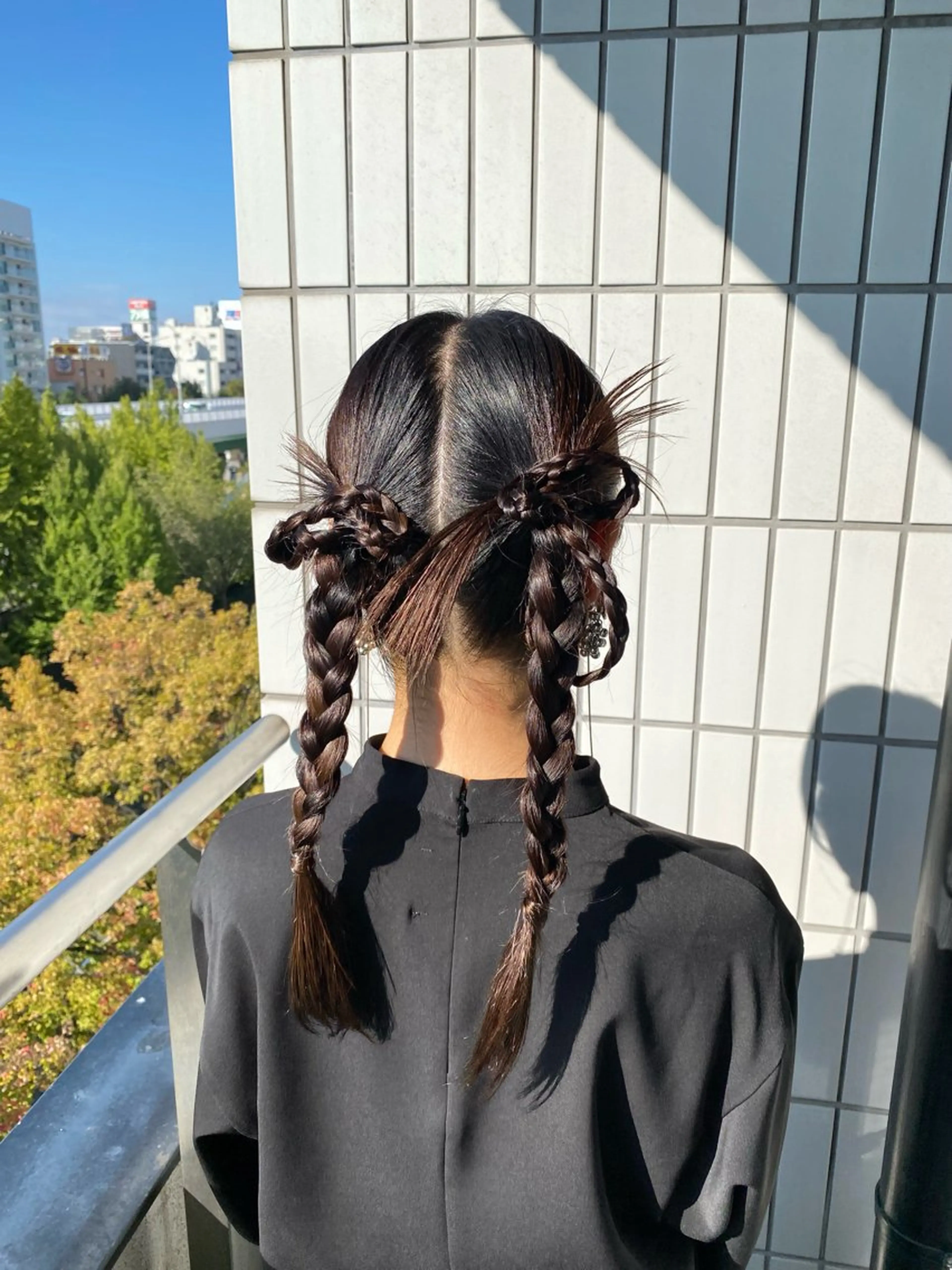 ロング ヘアアレンジ 💫miyu💫デザ インカラー/アレンジのヘアスタイル