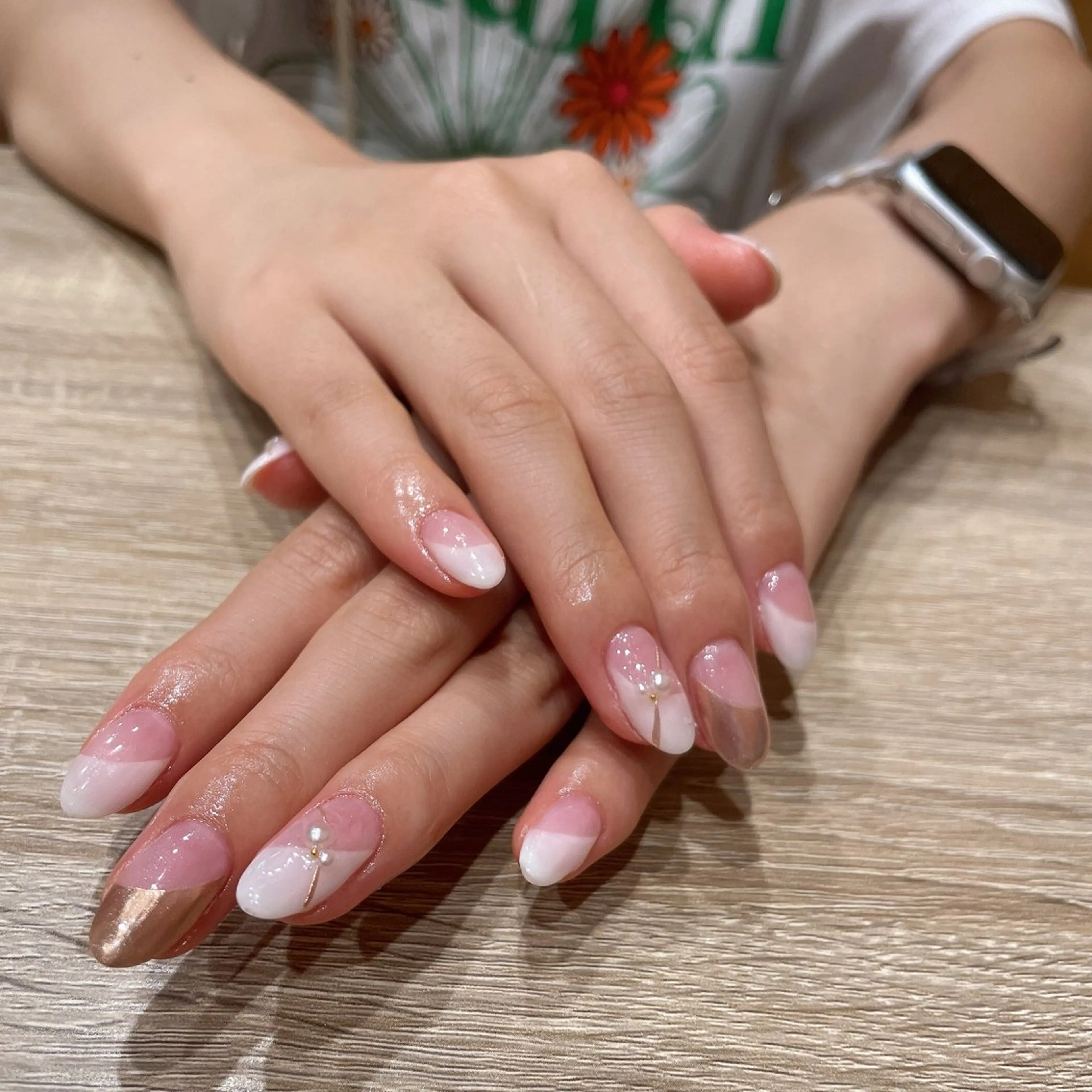 ネイル ハンドネイル liberté🫧 新小岩のネイルデザイン