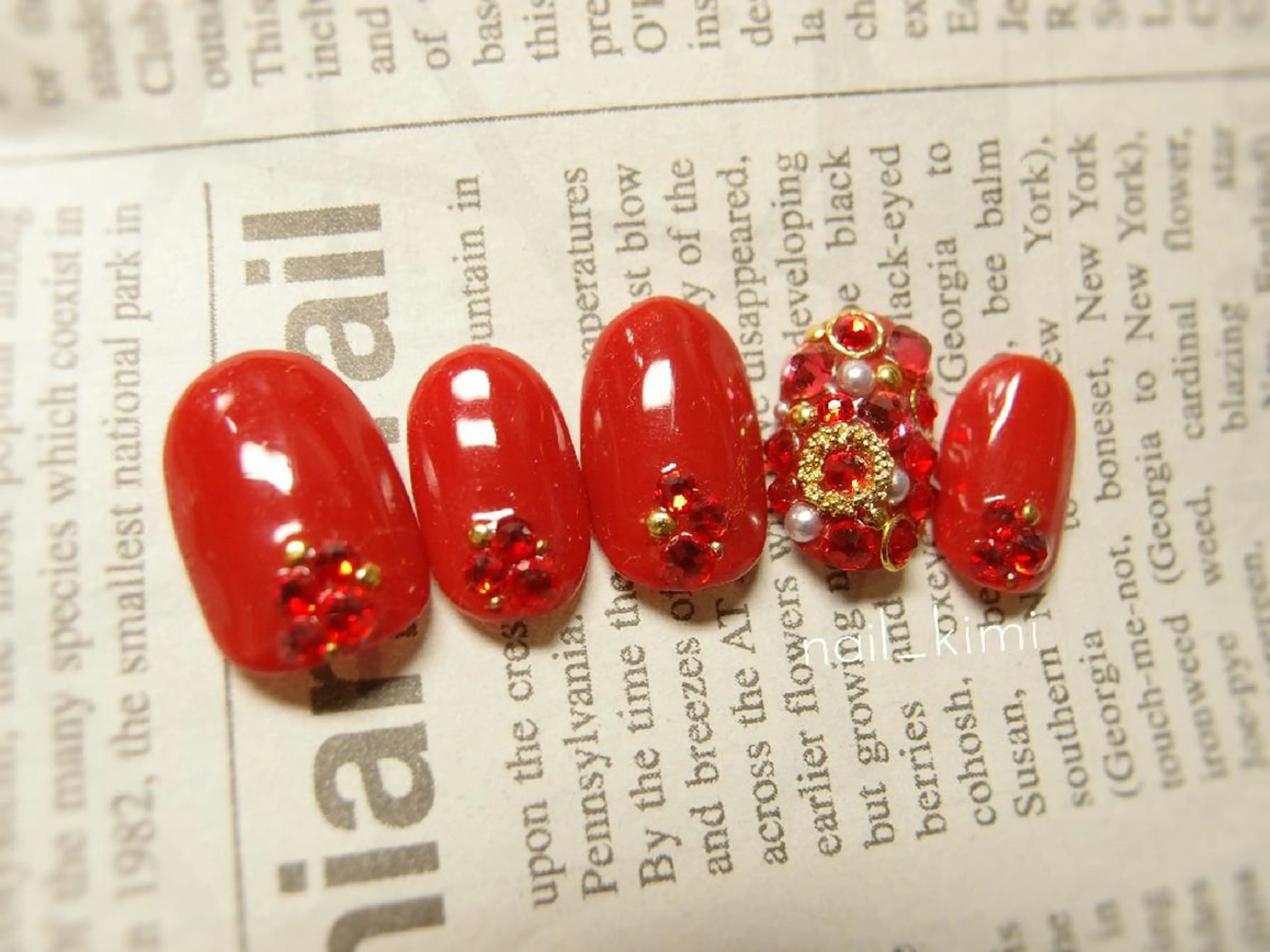 ネイル アートネイル 持ち込み ETHOSENSE. kimikaのネイルデザイン