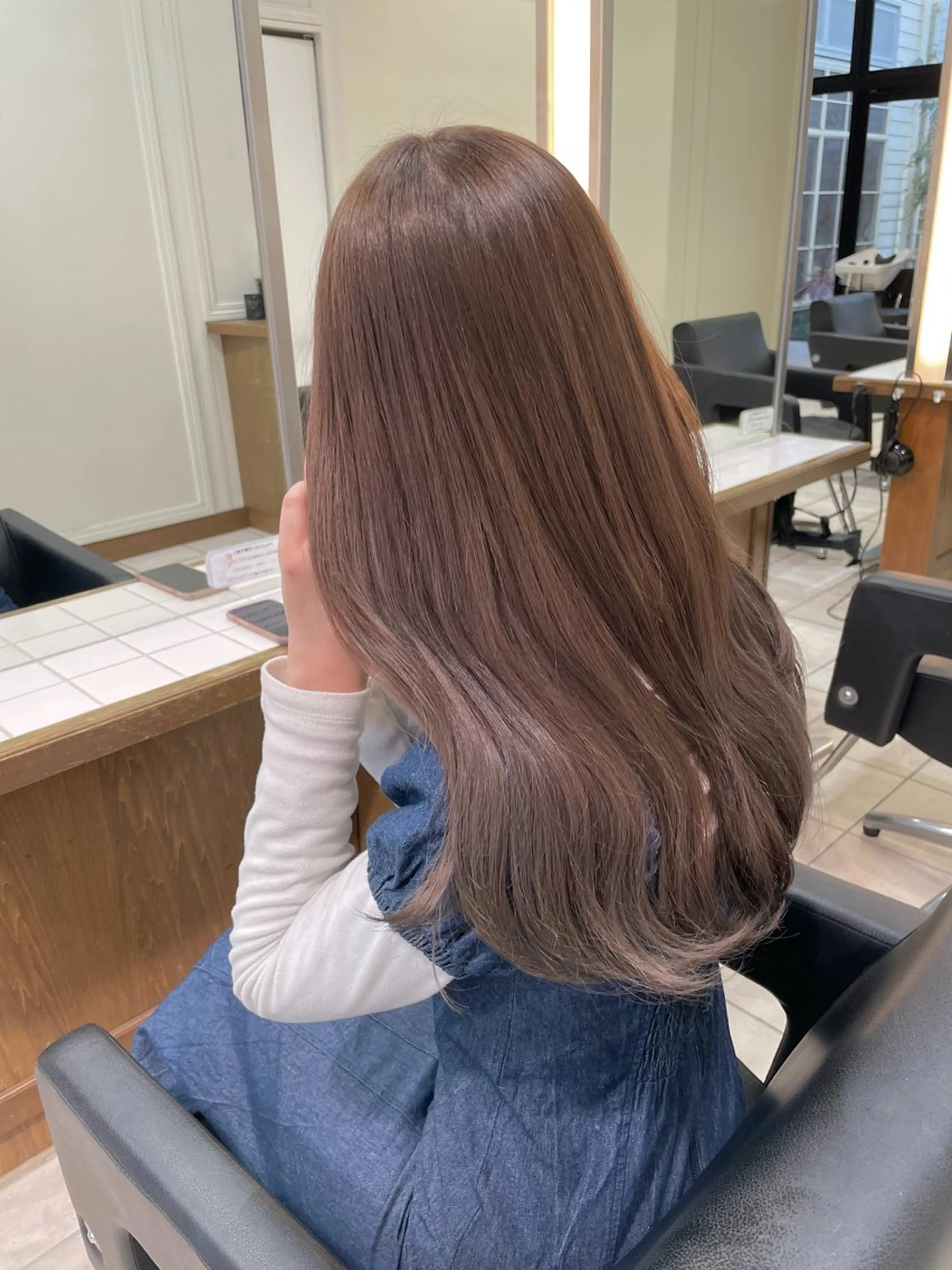 ロング カラー 似合わせヘア🤎透明 感カラー🤎MIKAのヘアスタイル