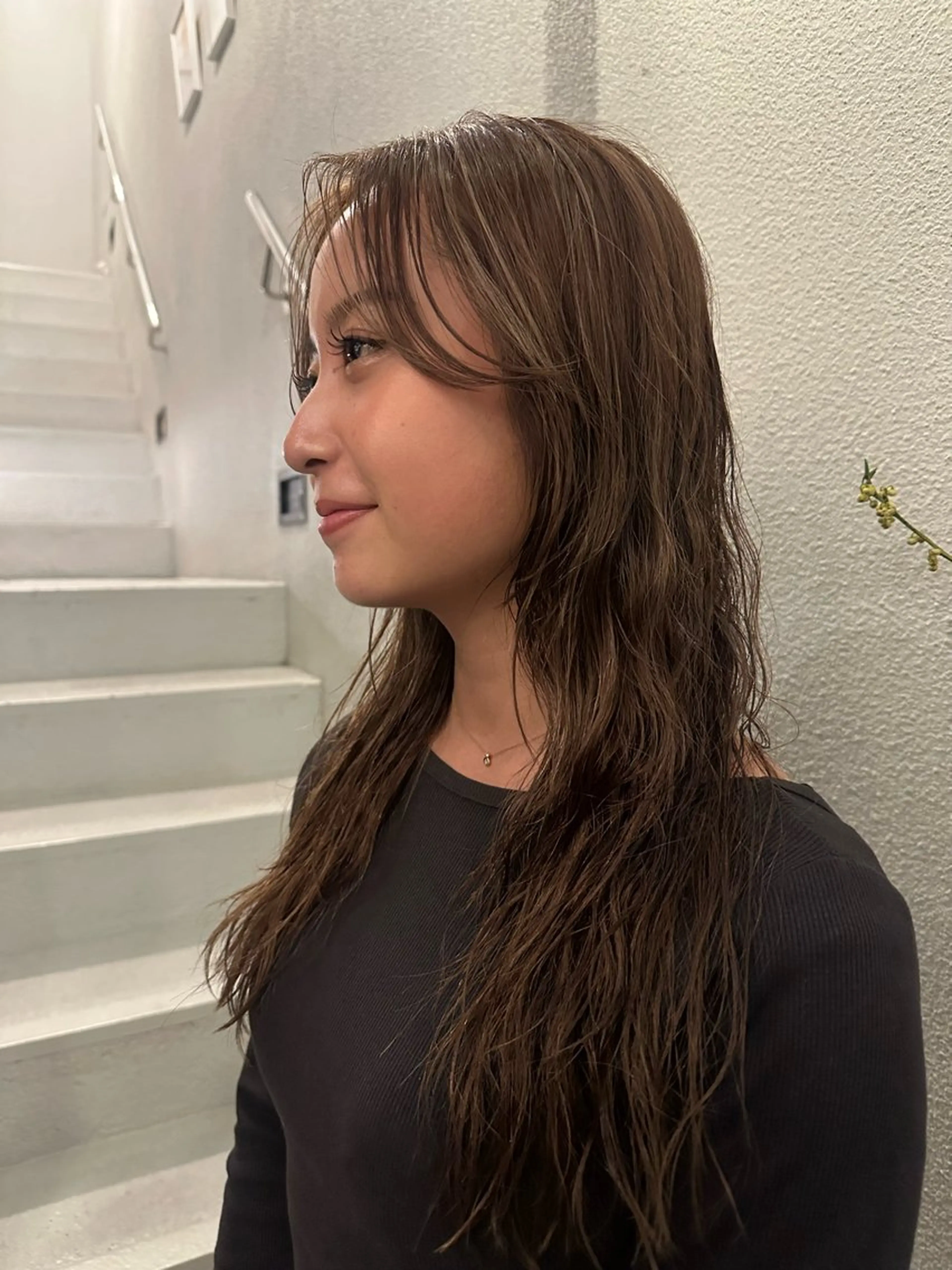 ロング レイヤーカット 🫧kotoneのヘアスタイル