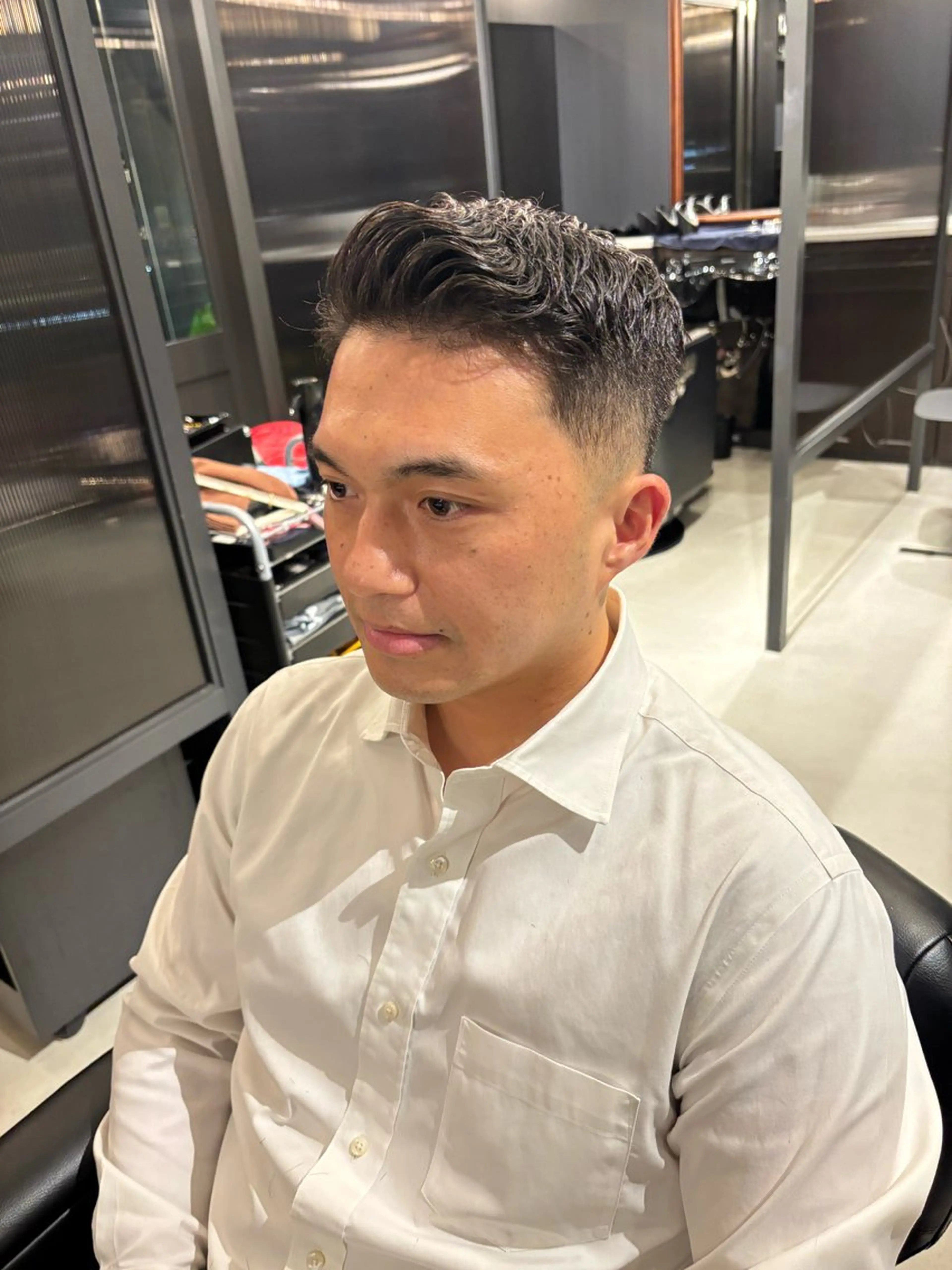 メンズ 海外メンズヘア/ イケオジヘア/千歳のヘアスタイル