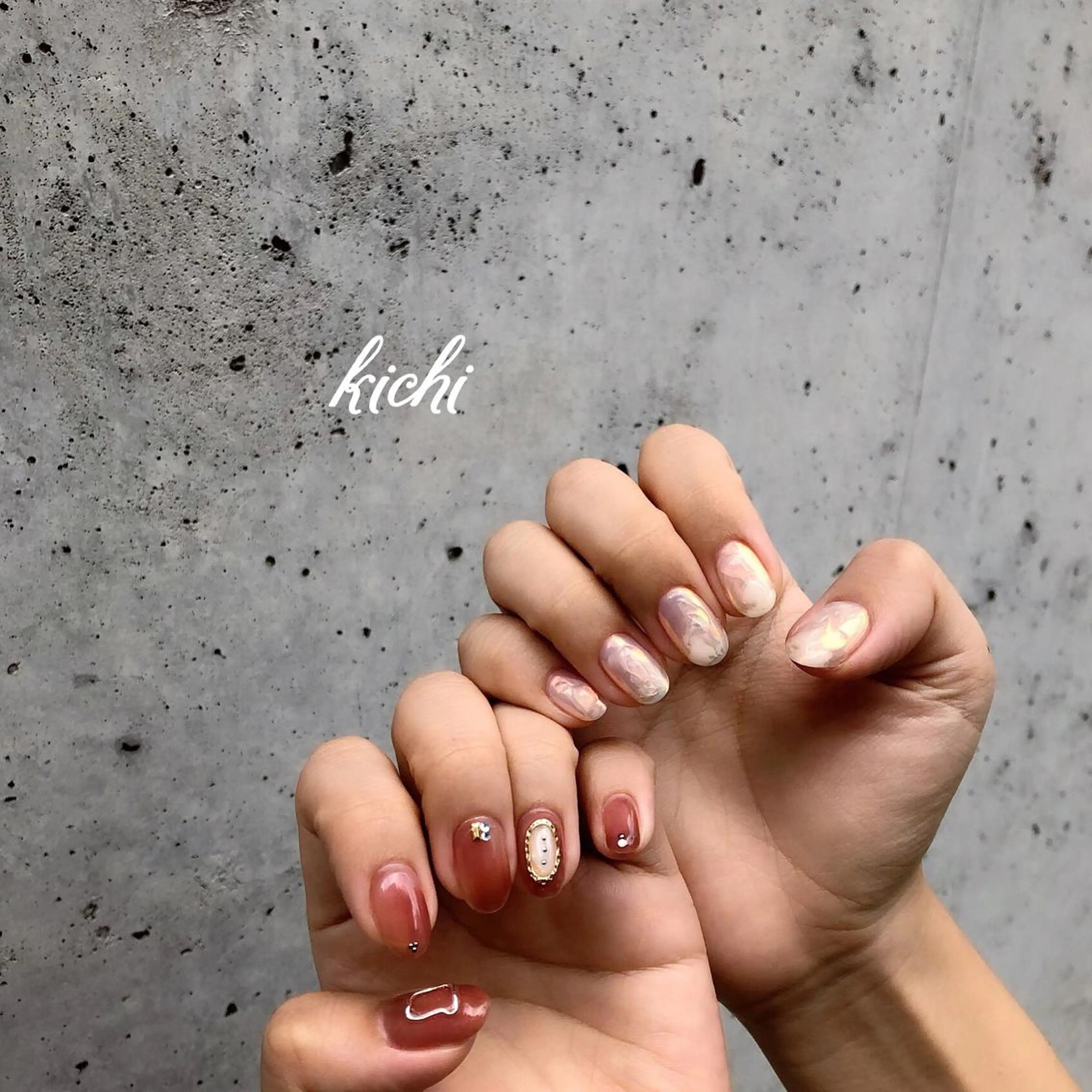 ネイル kichi･: *のネイルデザイン