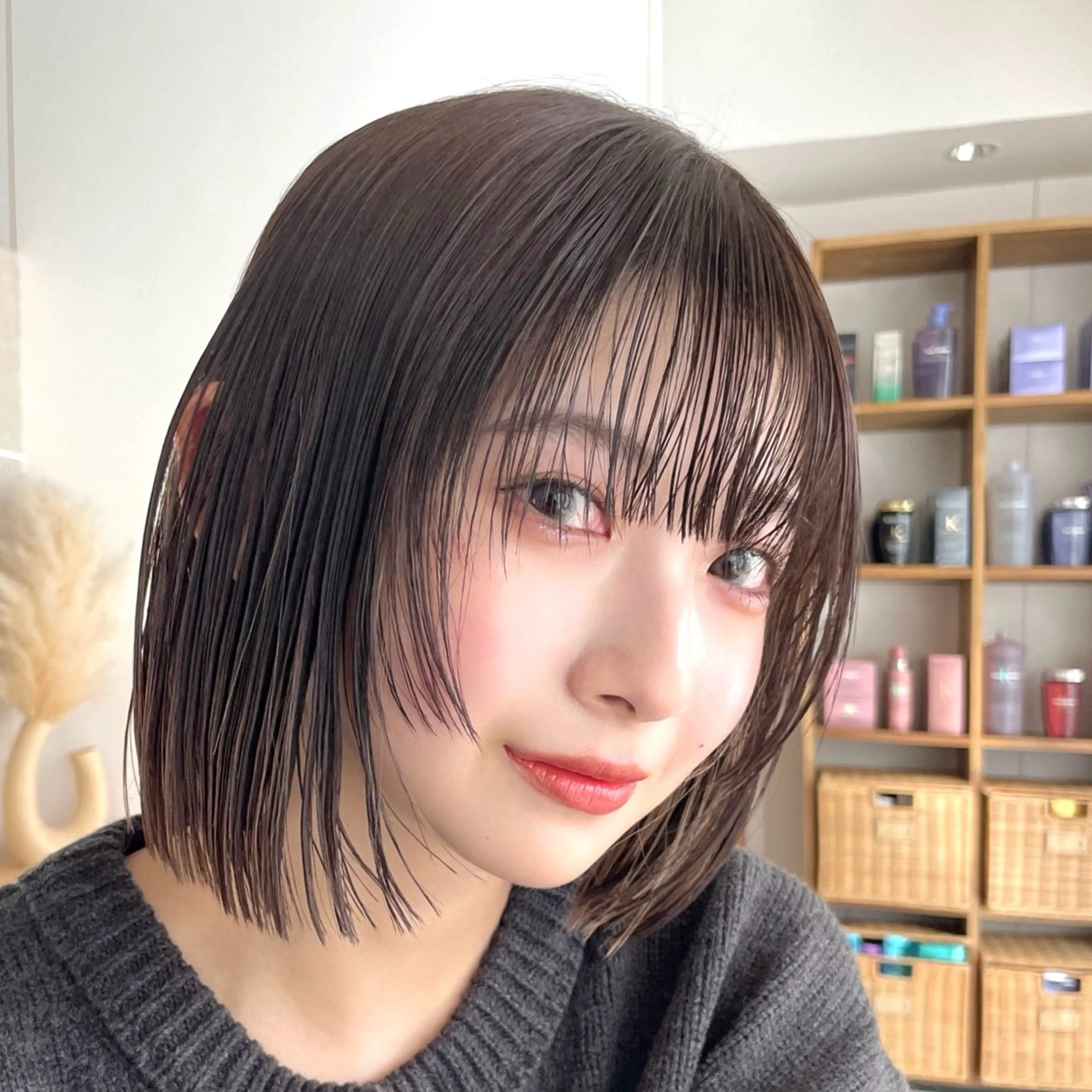 ショート ボブ 姫カット レイヤーカット 期間限定無料　大智のヘアスタイル