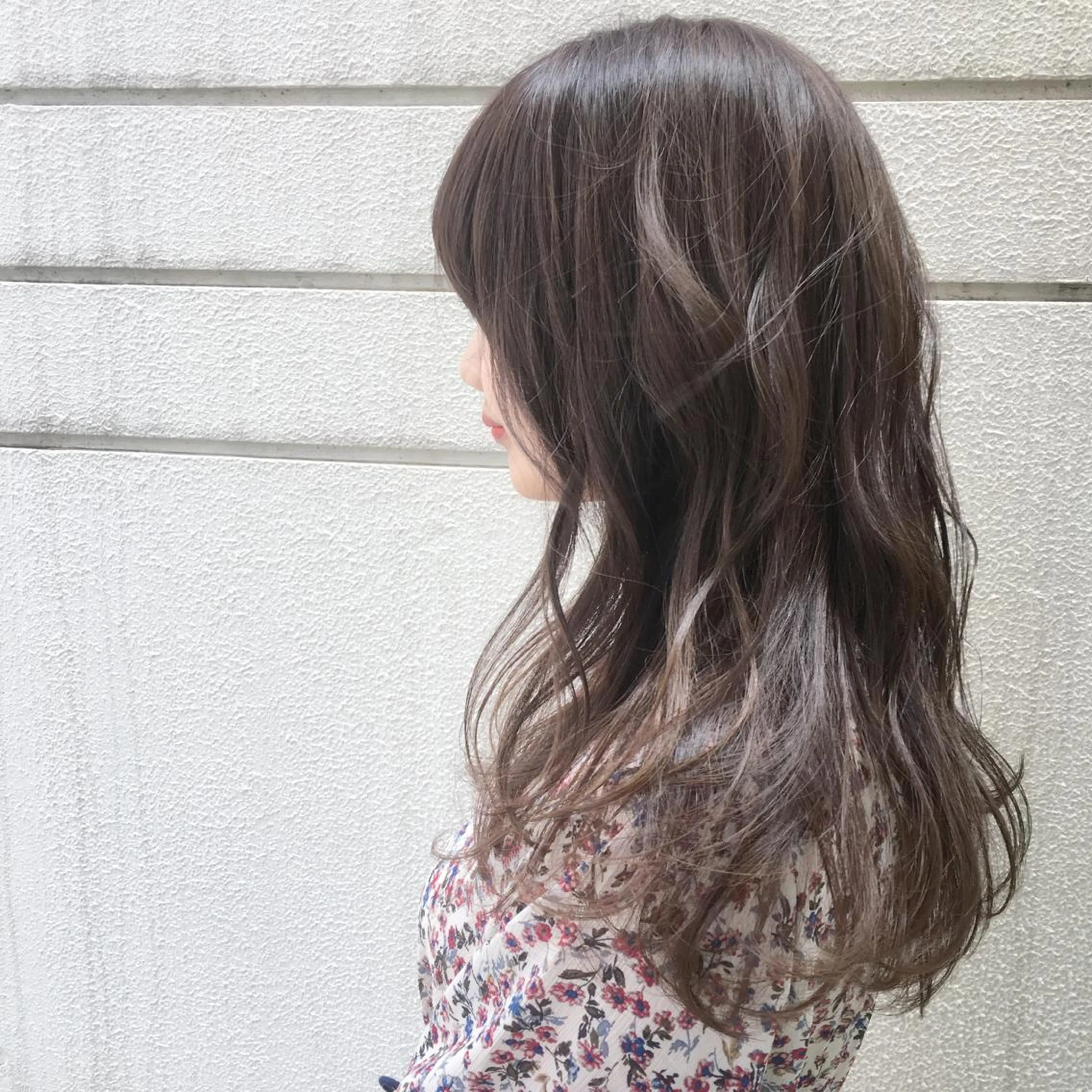 ロング カラー 低ダメージパーマ ケアパーマ/武田明大のヘアスタイル