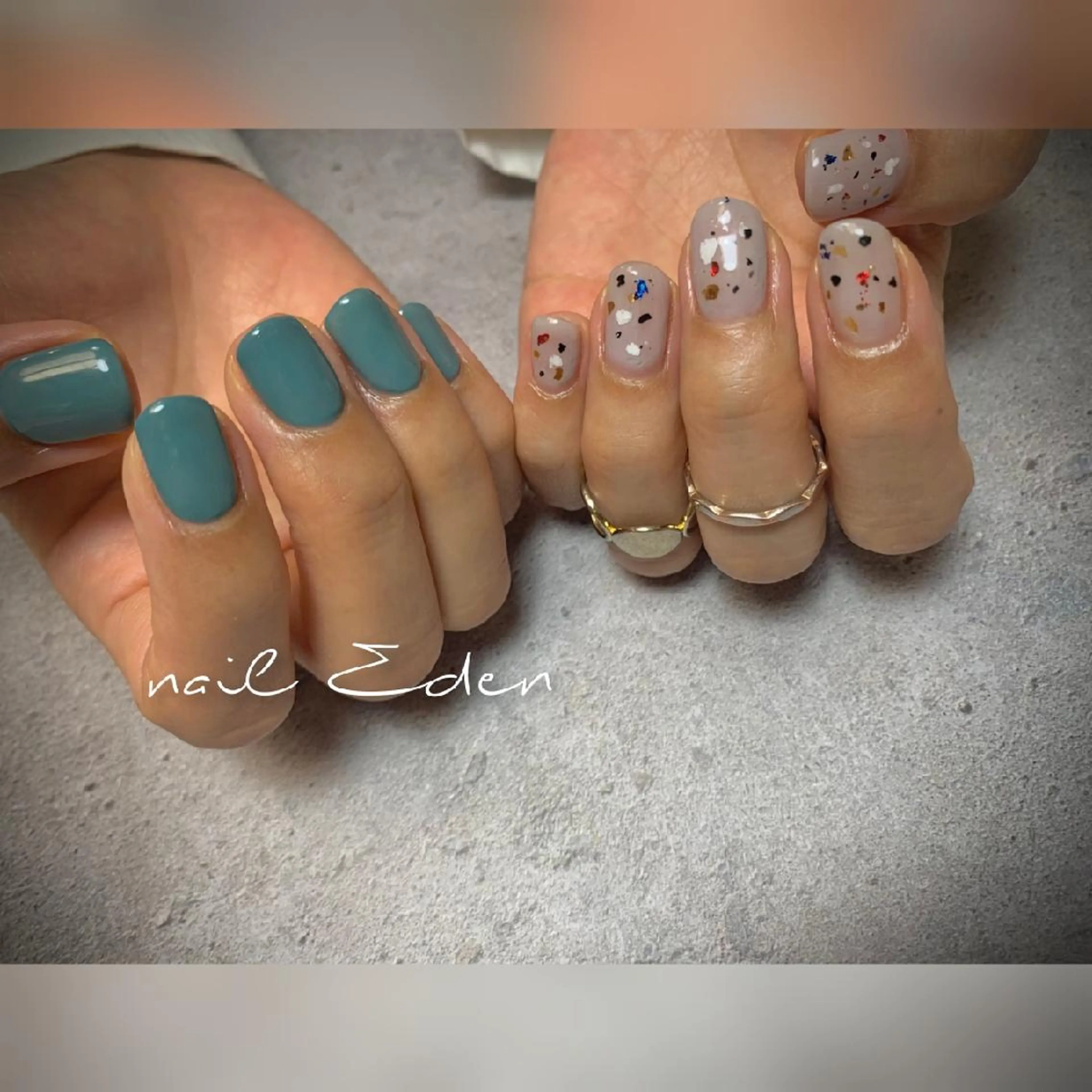 ネイル 持ち込み Eden ♾️のネイルデザイン
