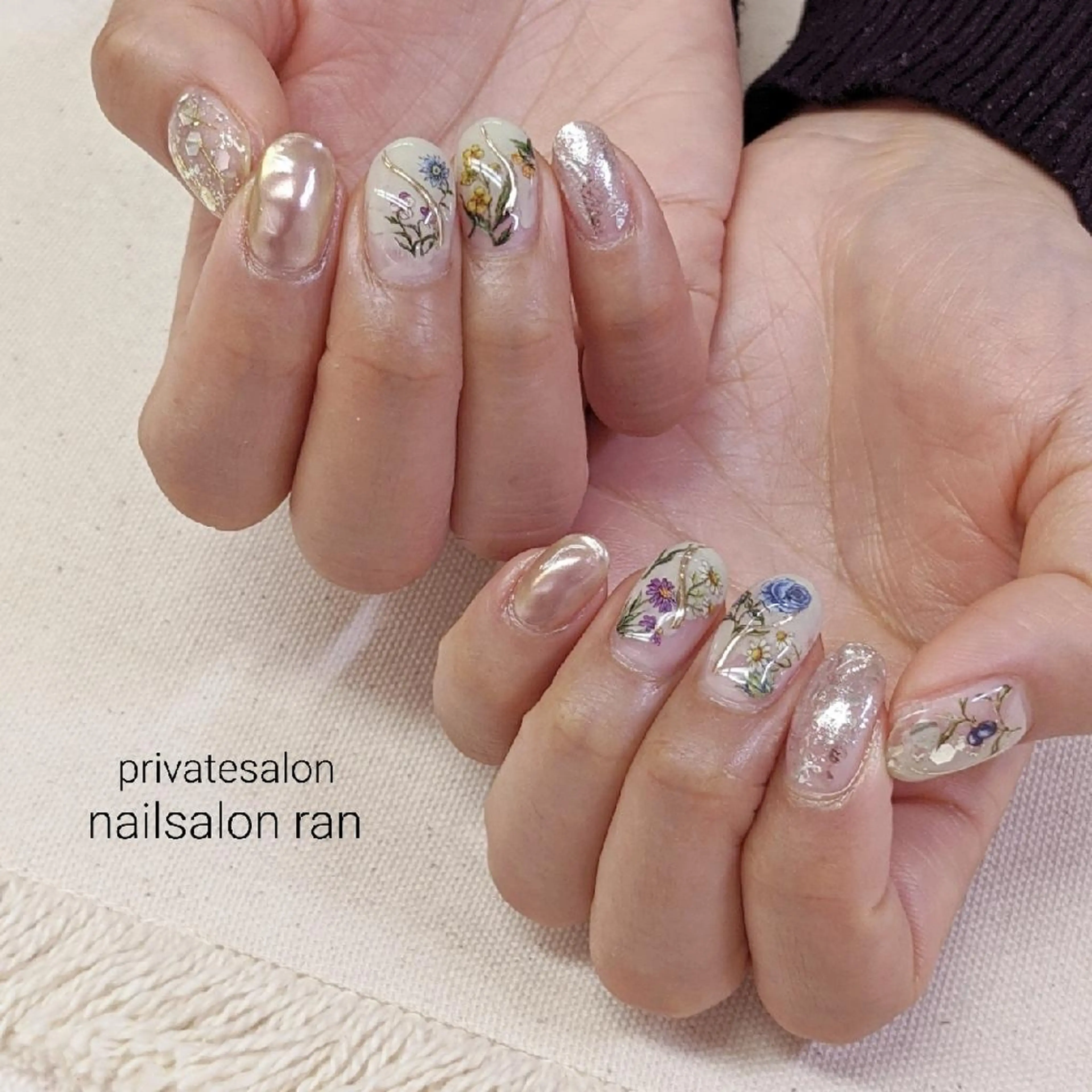 ネイル nailsalon ranのネイルデザイン