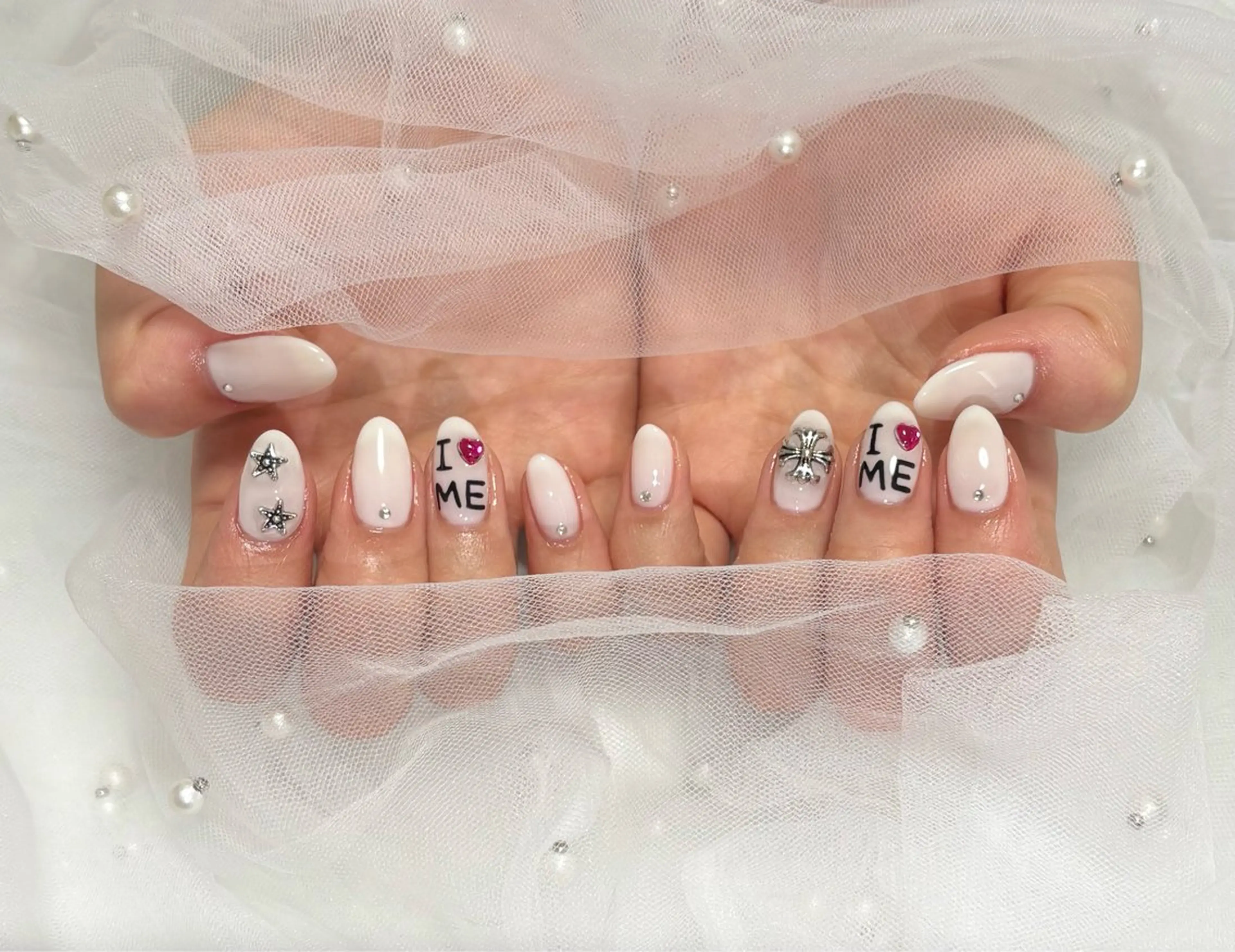 ネイル ハンドネイル 🦋 Rina🦋のネイルデザイン