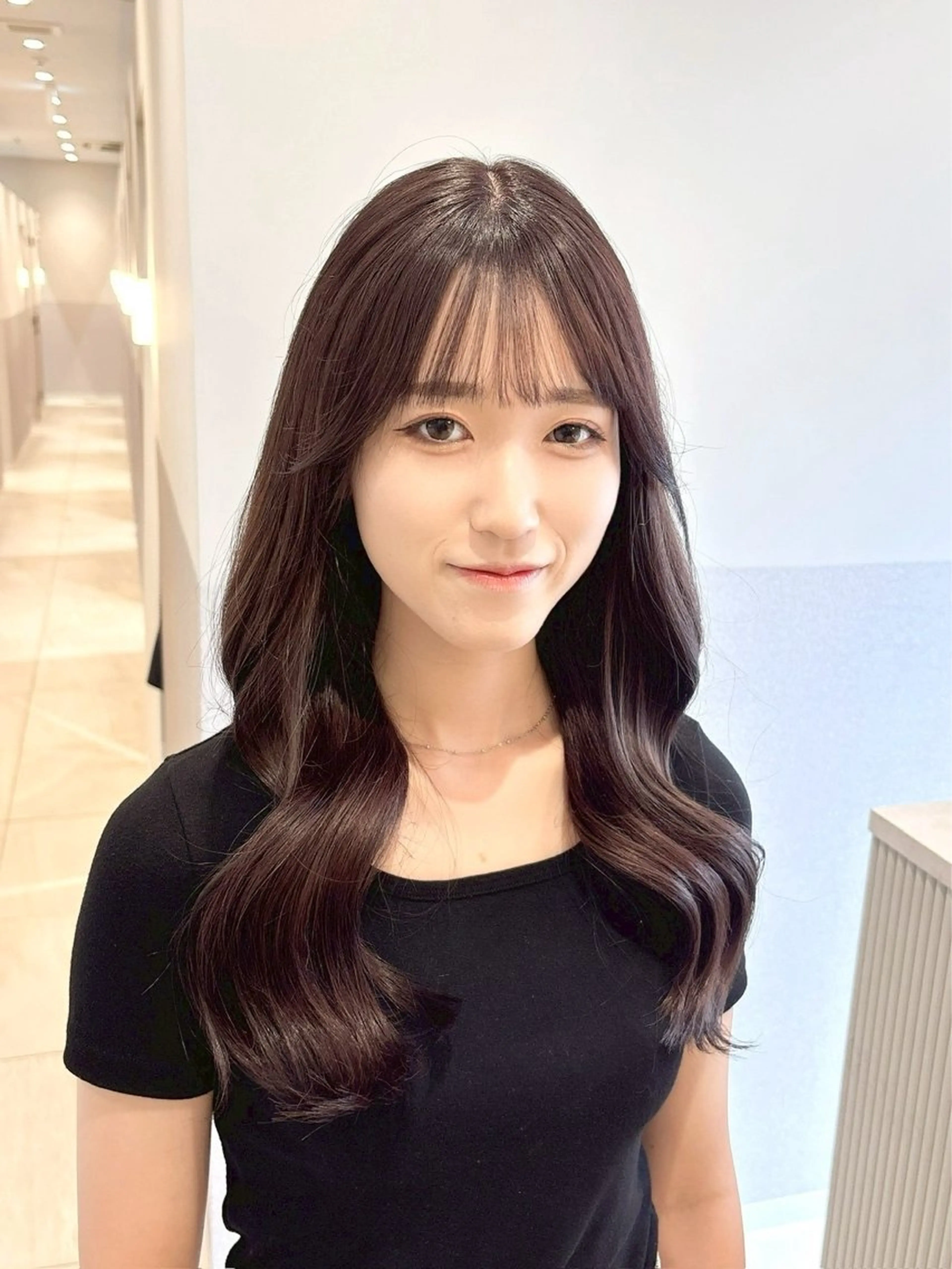 ミディアム lynn Moana moyuのヘアスタイル