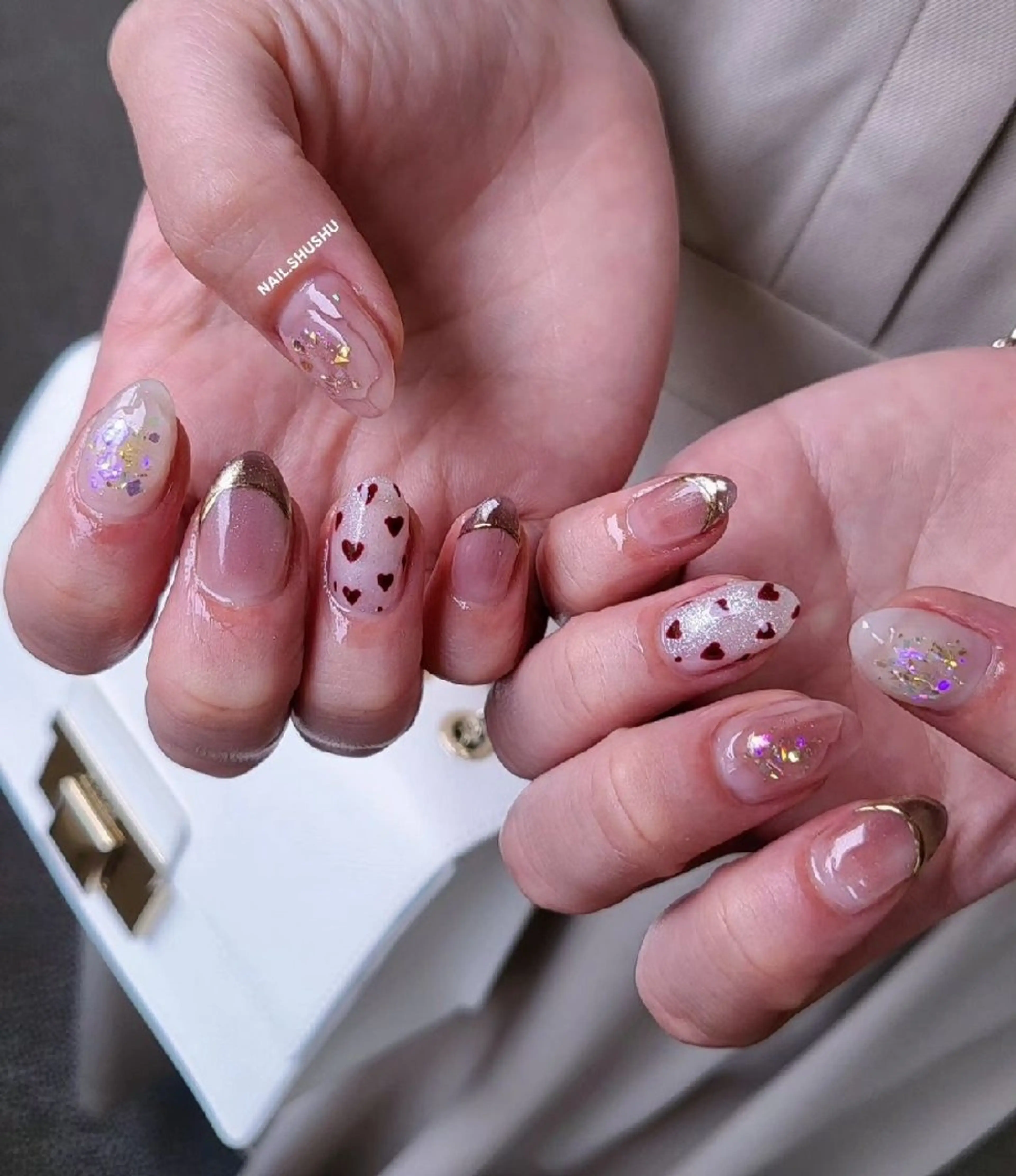 ネイル 3dパーツ/流行り 👧shushu❤️のネイルデザイン
