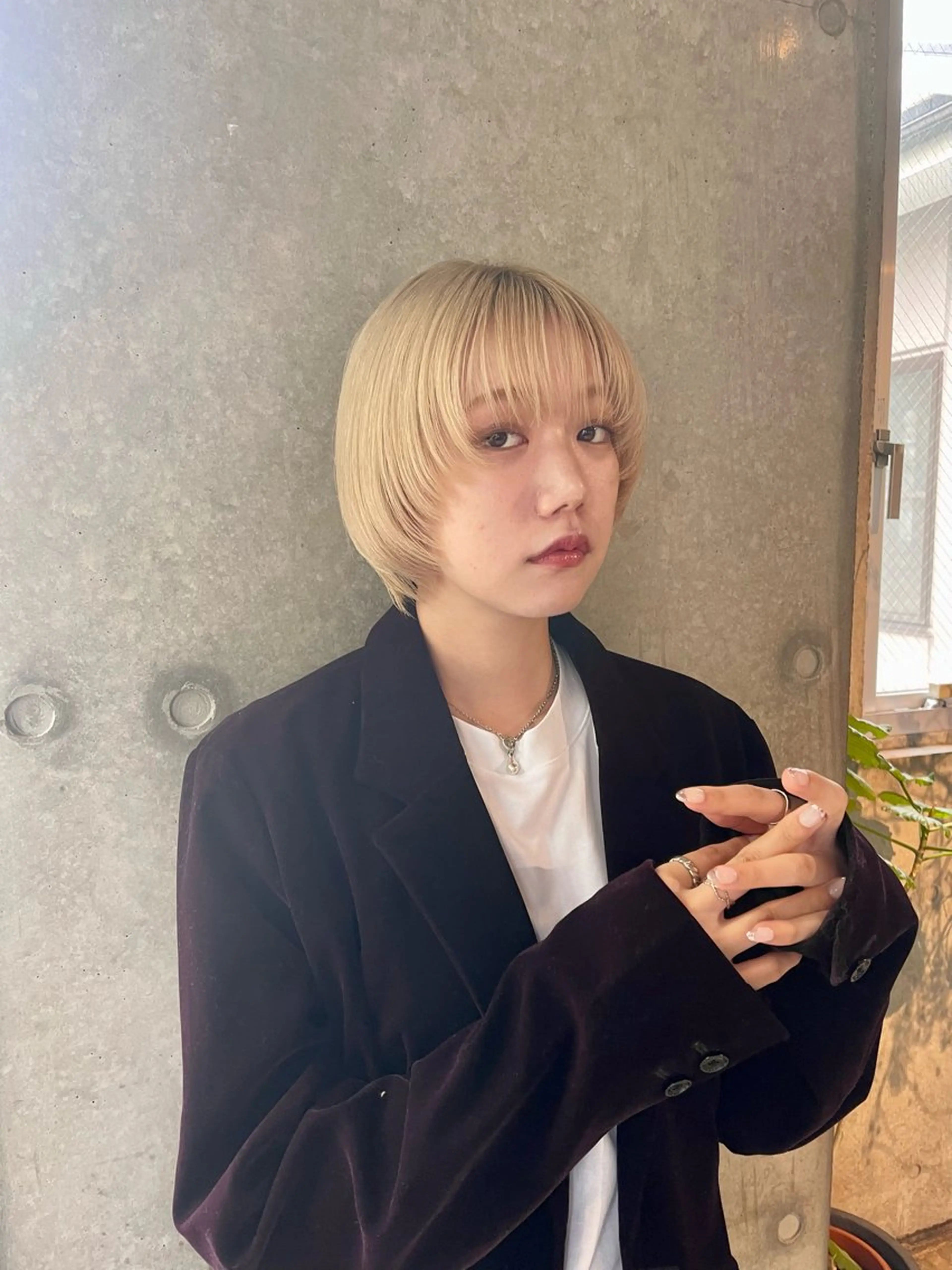 ショート カラー mizuho .のヘアスタイル