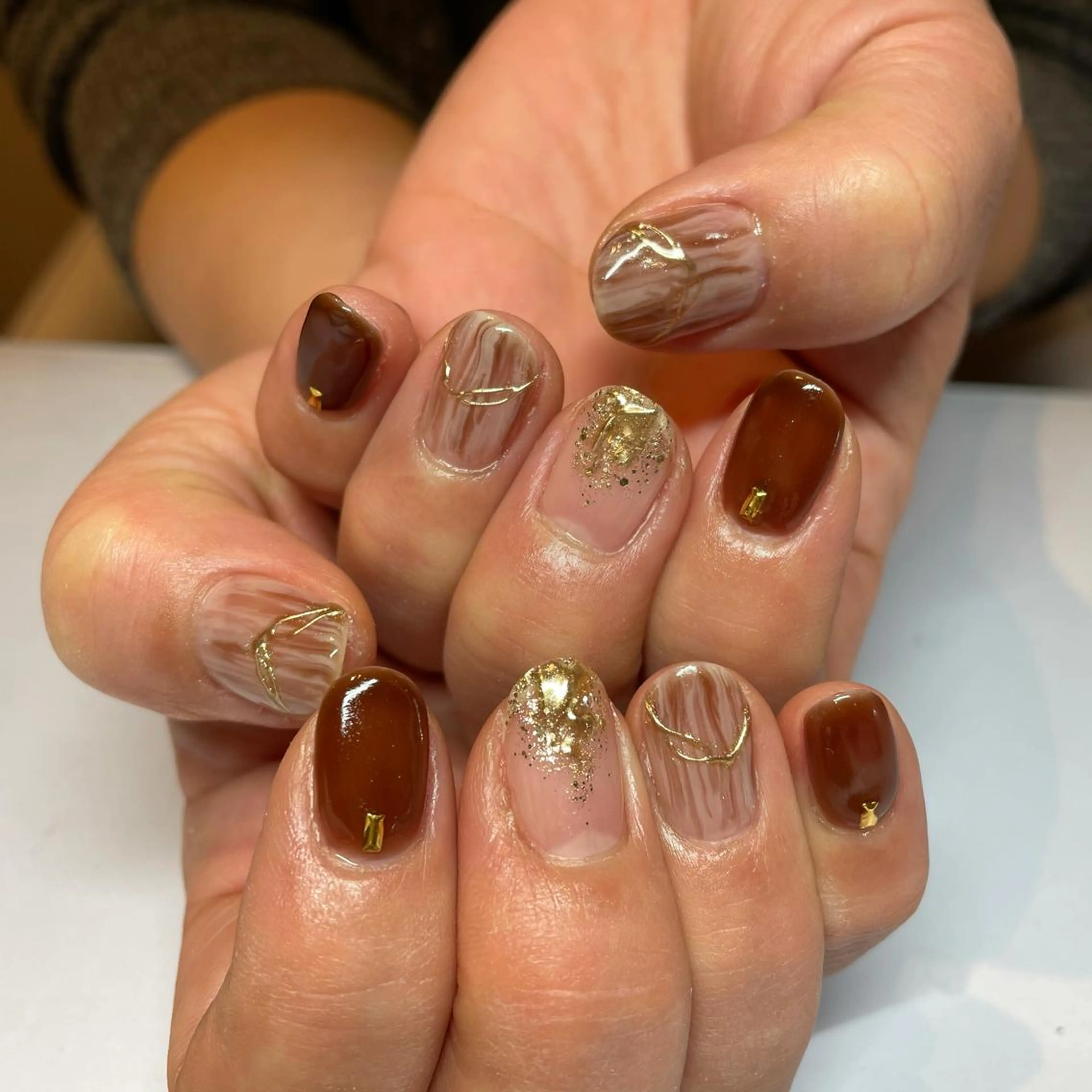 ネイル ハンドネイル Tocowaka マエダのネイルデザイン