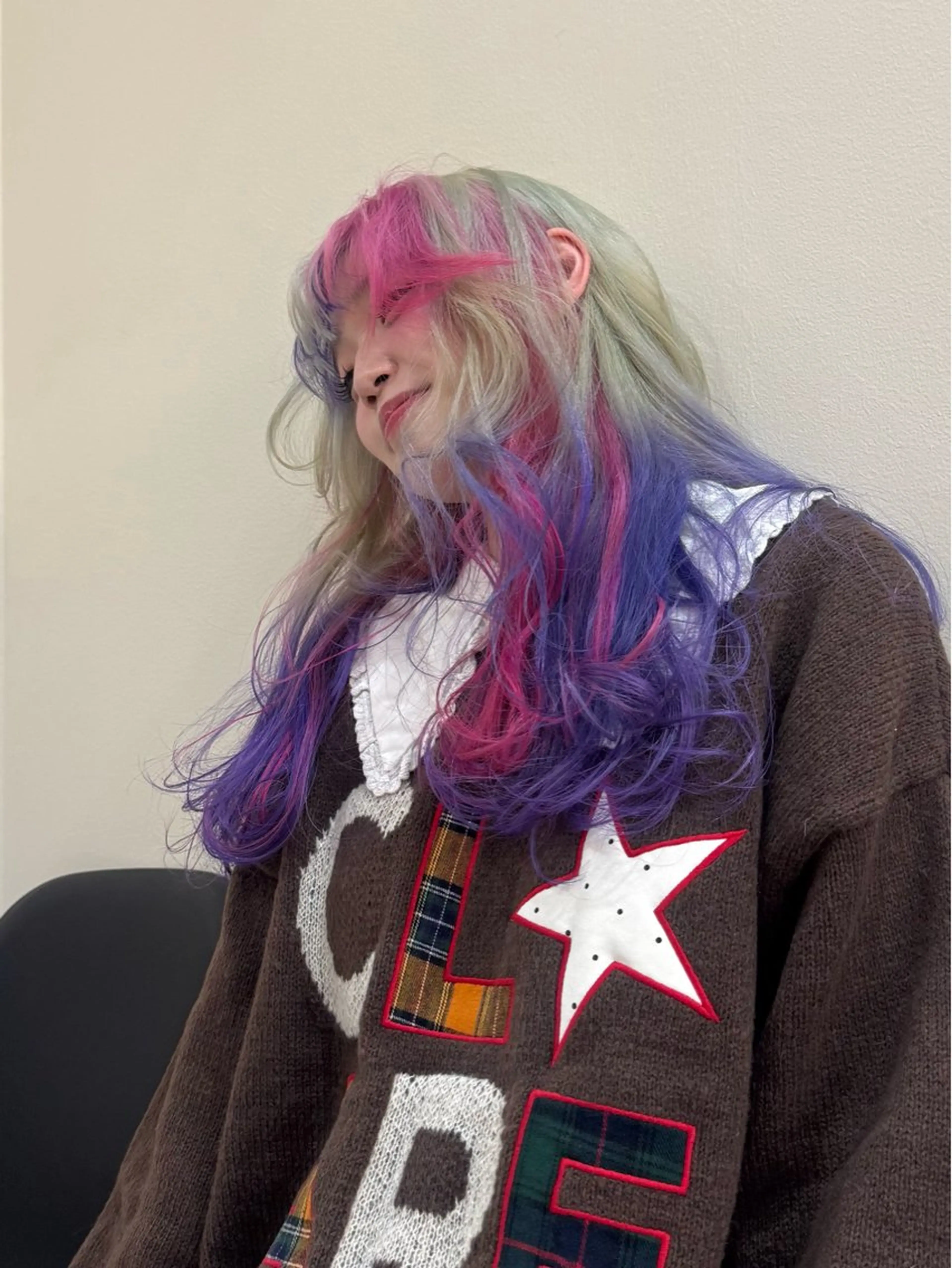 プレミアムケアブリーチ＋カラー ✨✨の写真