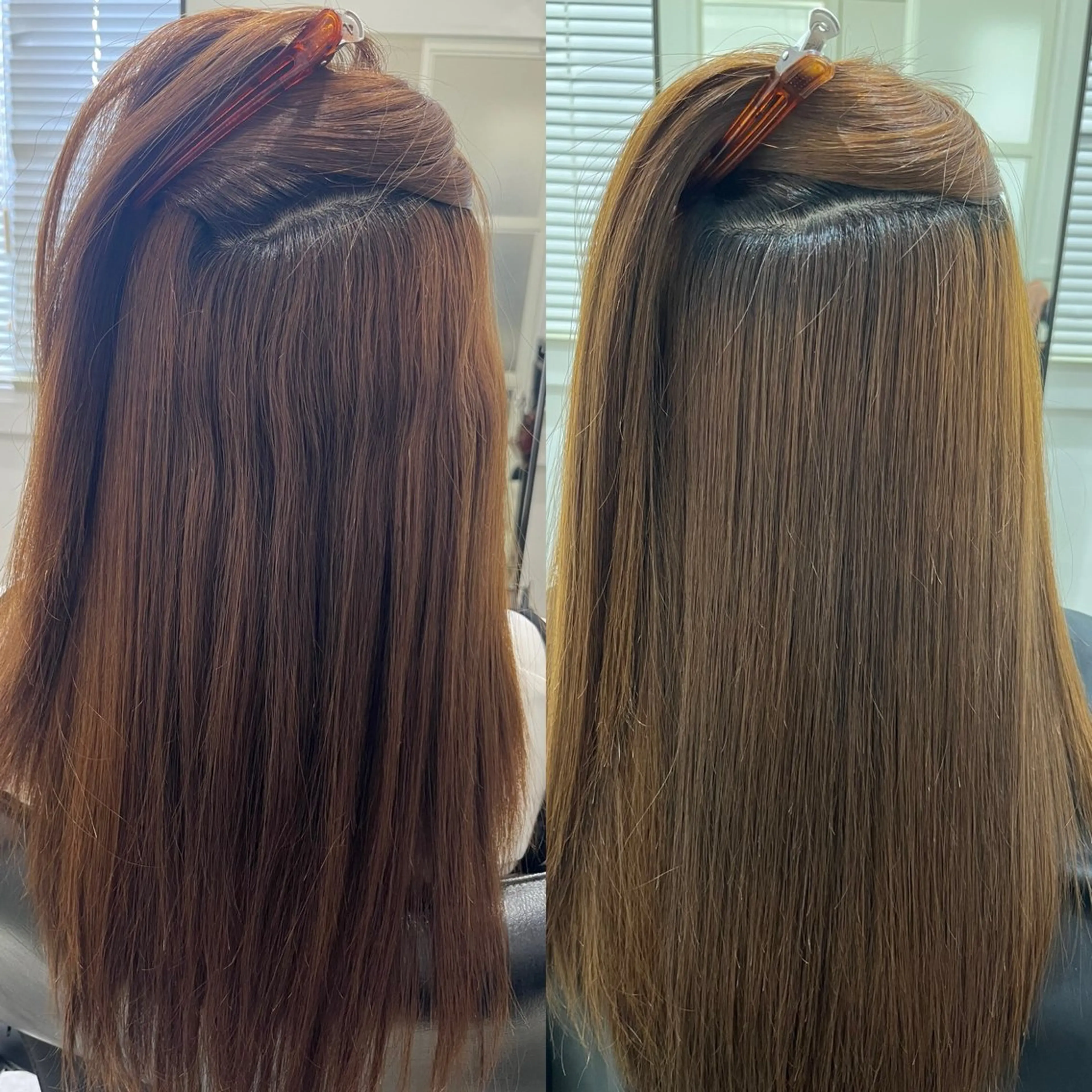 ロング 全席個室美容室 髪質改善/レイヤーのヘアスタイル