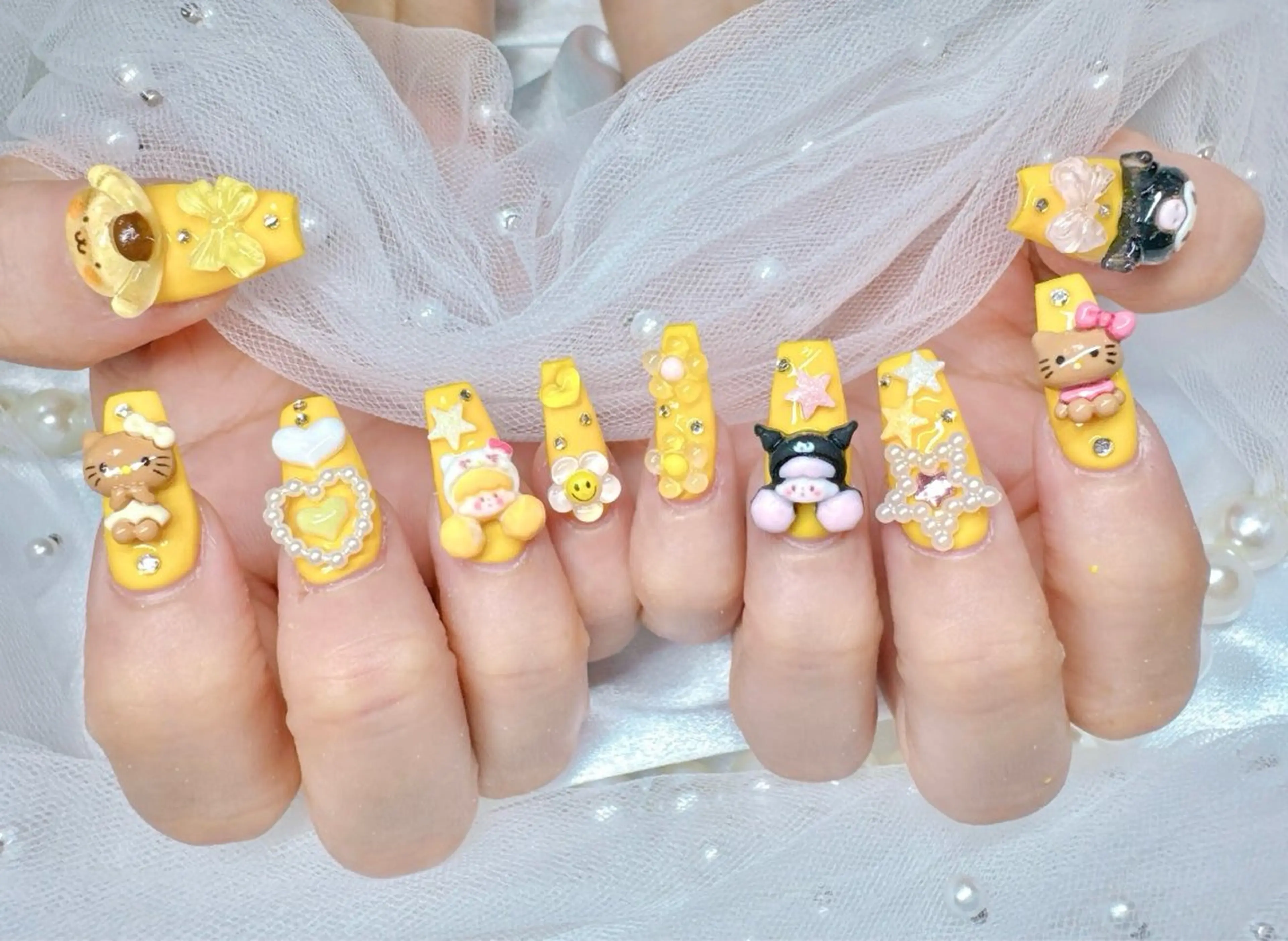ネイル ハンドネイル ╹◡╹MimoEye lash🌻Nailのマツエク・マツパデザイン