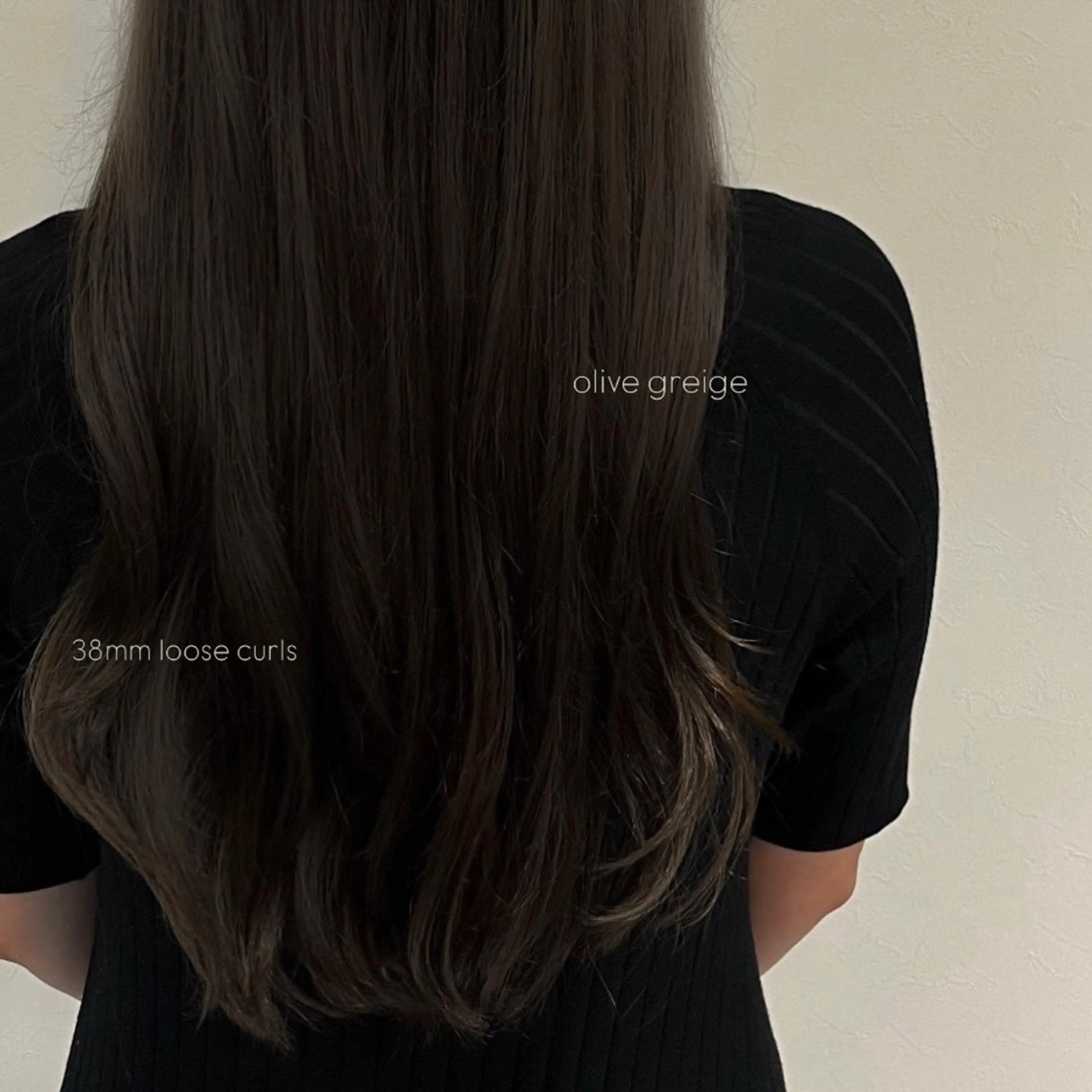 ロング カラー ヘアカラー Euphoria aoyama所属・柚実/グレージュ/ 愛されナチュラル♥️のヘアスタイル