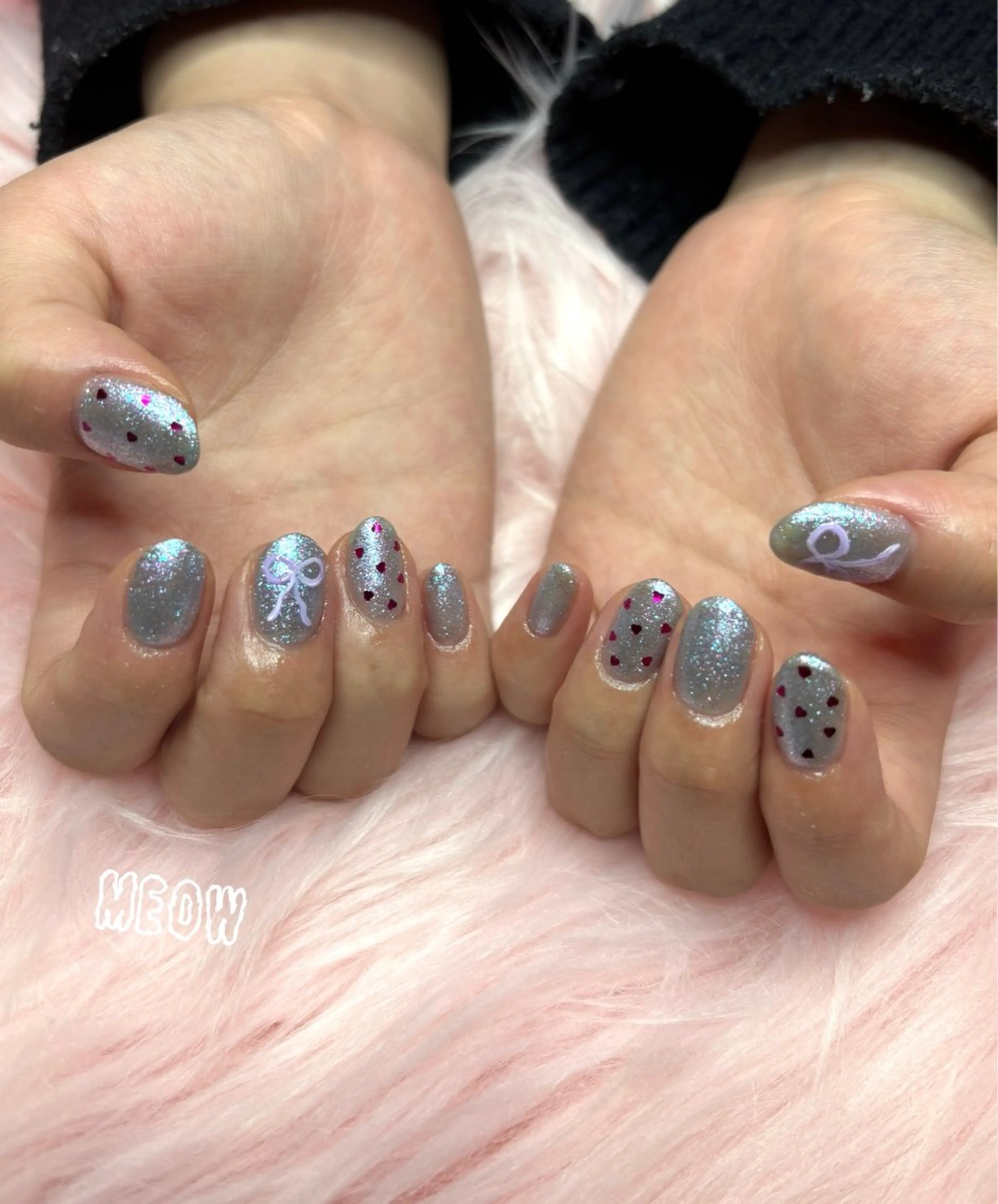 ネイル ハンドネイル BodyDesignSalonEene.所属・MEOW RANのネイルデザイン