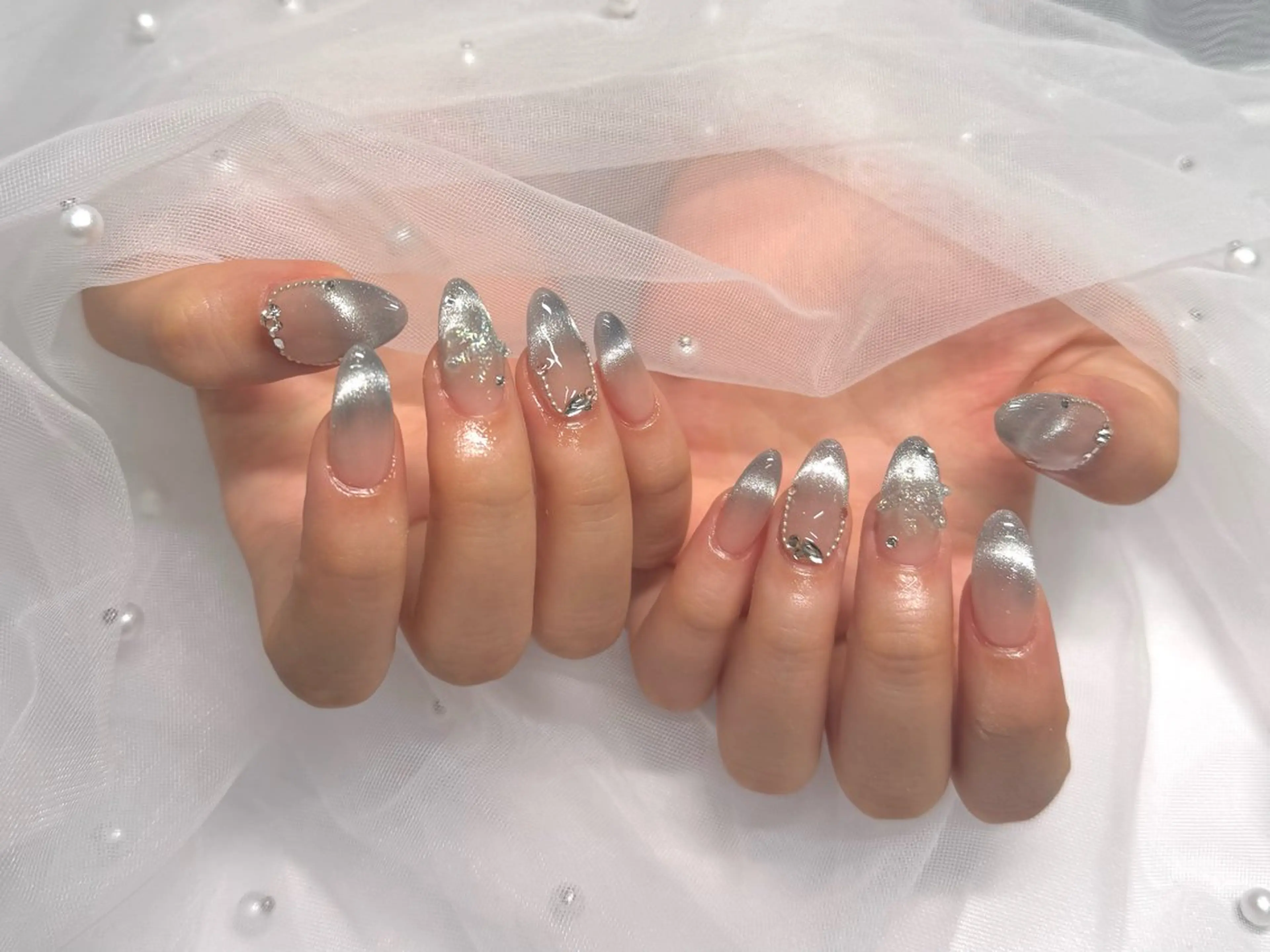 ネイル スカルプネイル ハンドネイル 🫧Rio🫧ネイル /渋谷🫧ワンホンのネイルデザイン