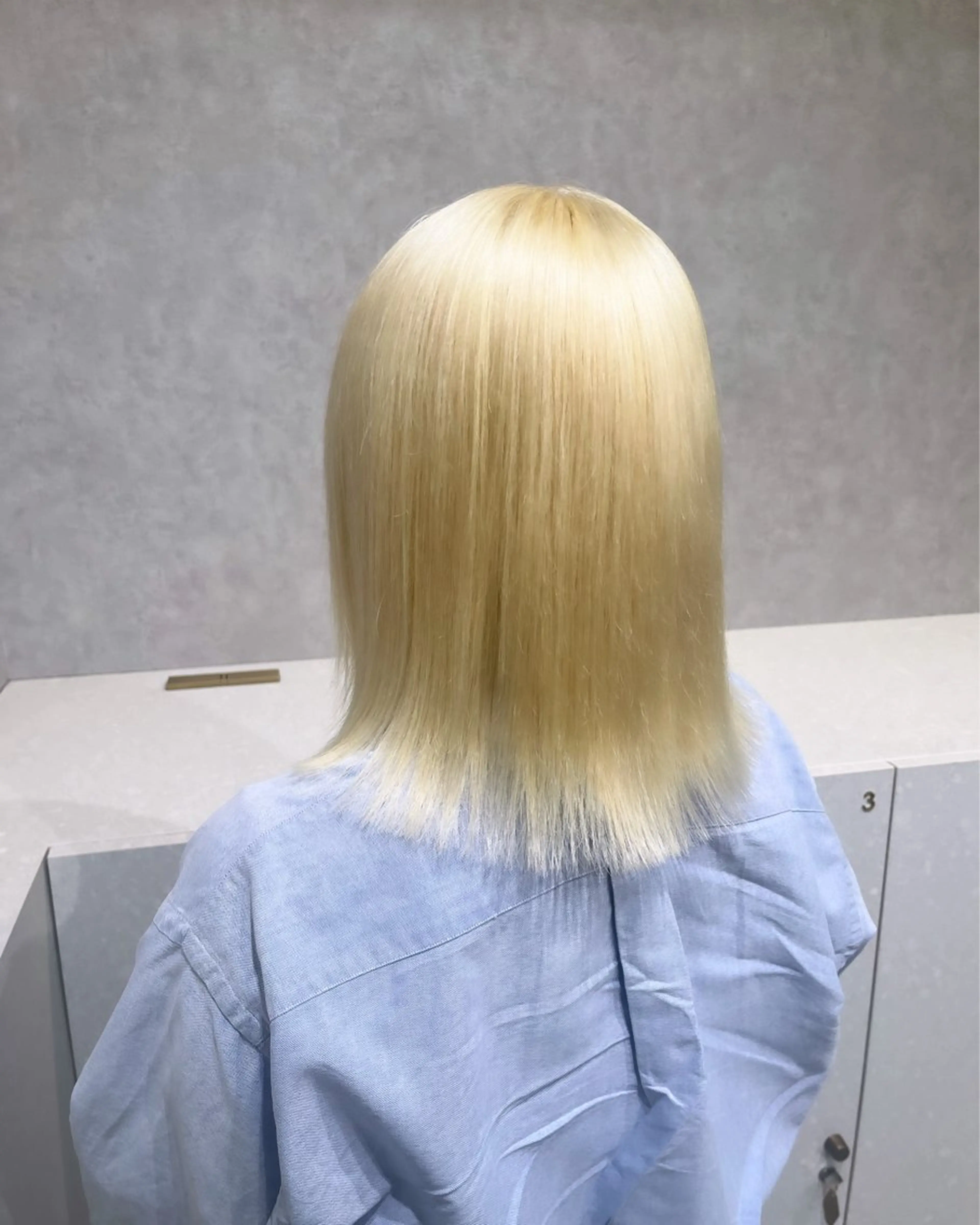 ミディアム カラー 韓国レイヤー🇰🇷 顔周り/yui💞のヘアスタイル