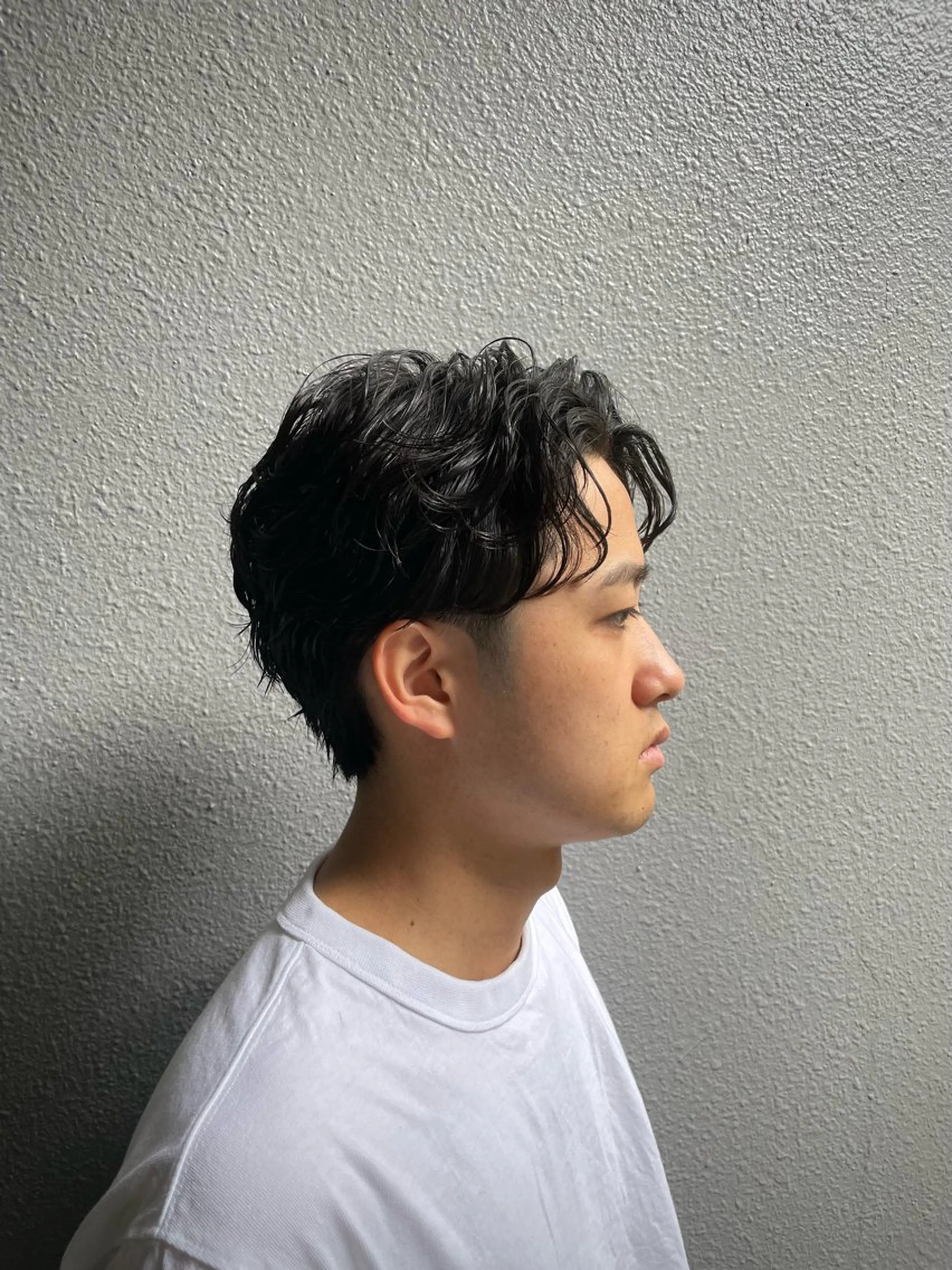パーマ メンズ 葛西/barber/ 相山琉磨のヘアスタイル