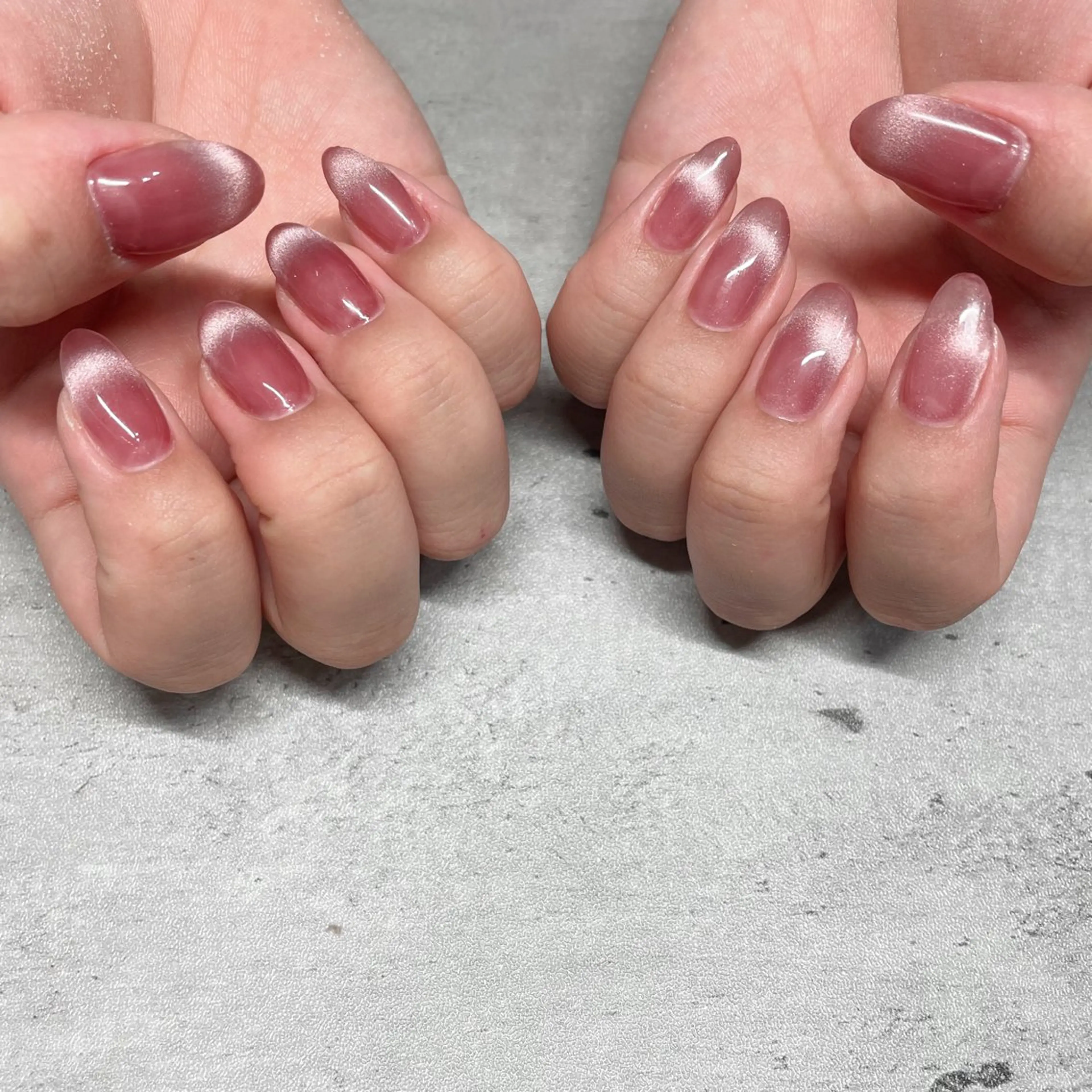 ネイル フレンチネイル マグネットネイル マグネットフレンチ seri joieangeのネイルデザイン