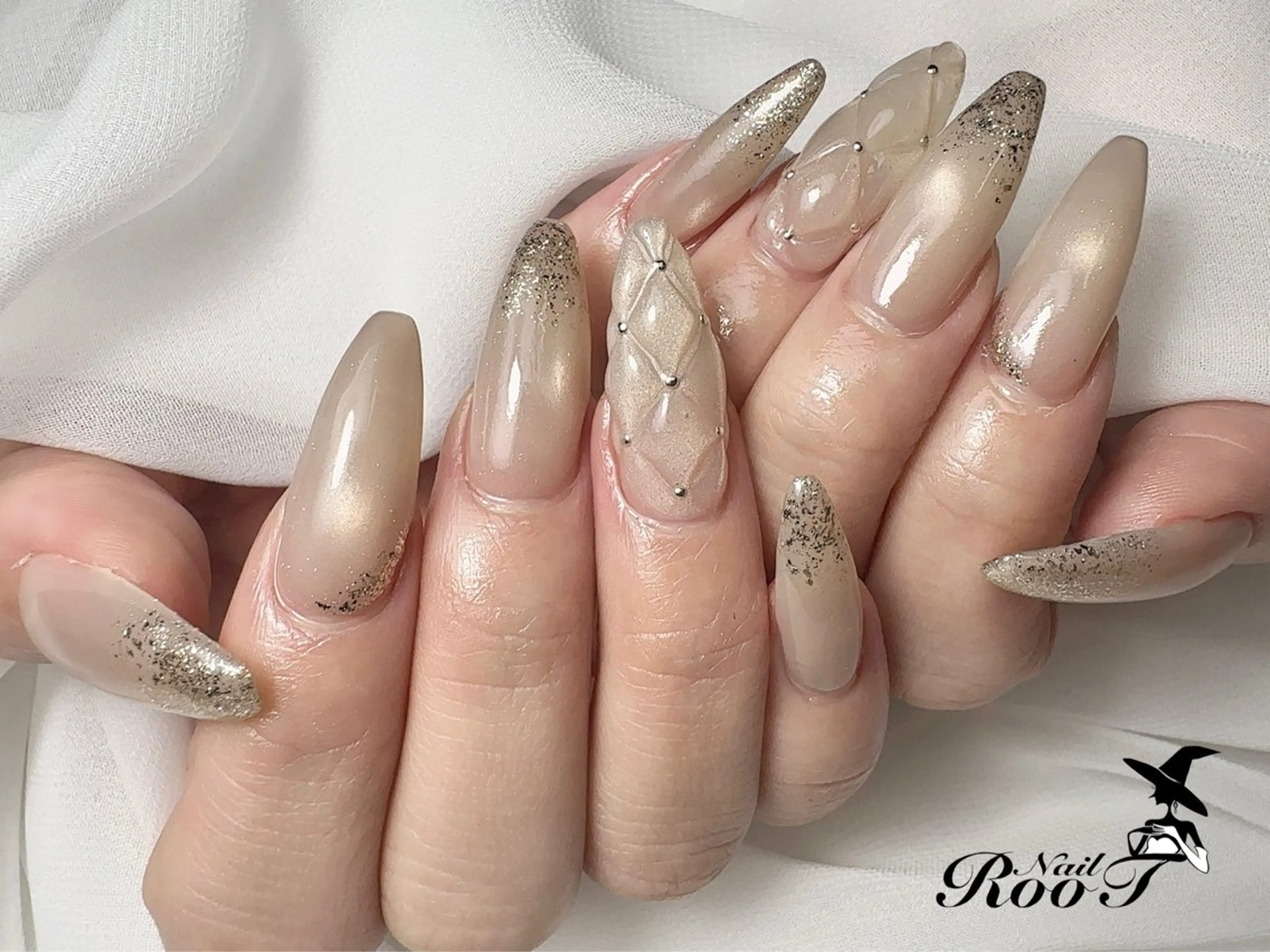 ネイル マグネットネイル ハンドネイル RooT Nailのネイルデザイン