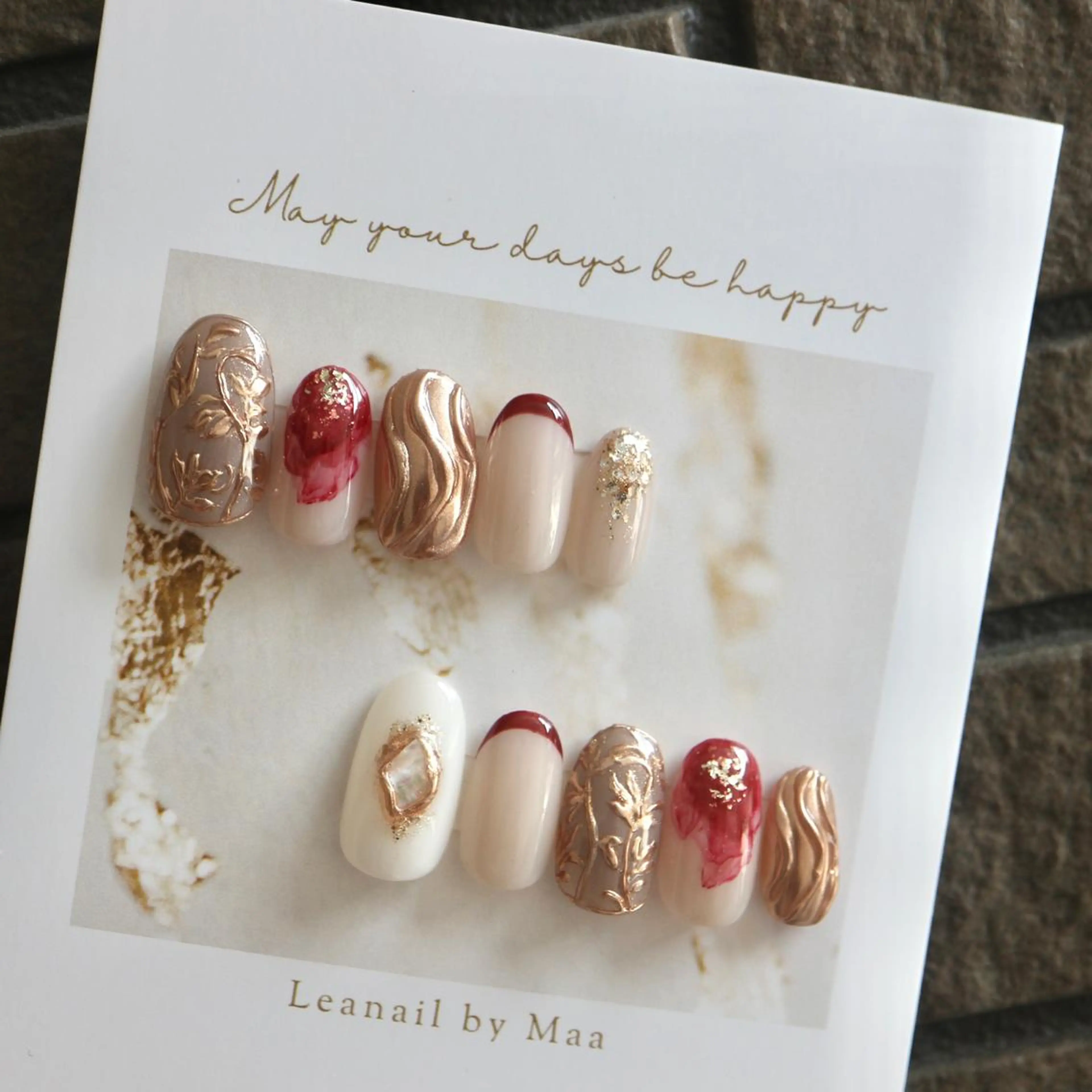 ネイル private_ salon.Leaのネイルデザイン