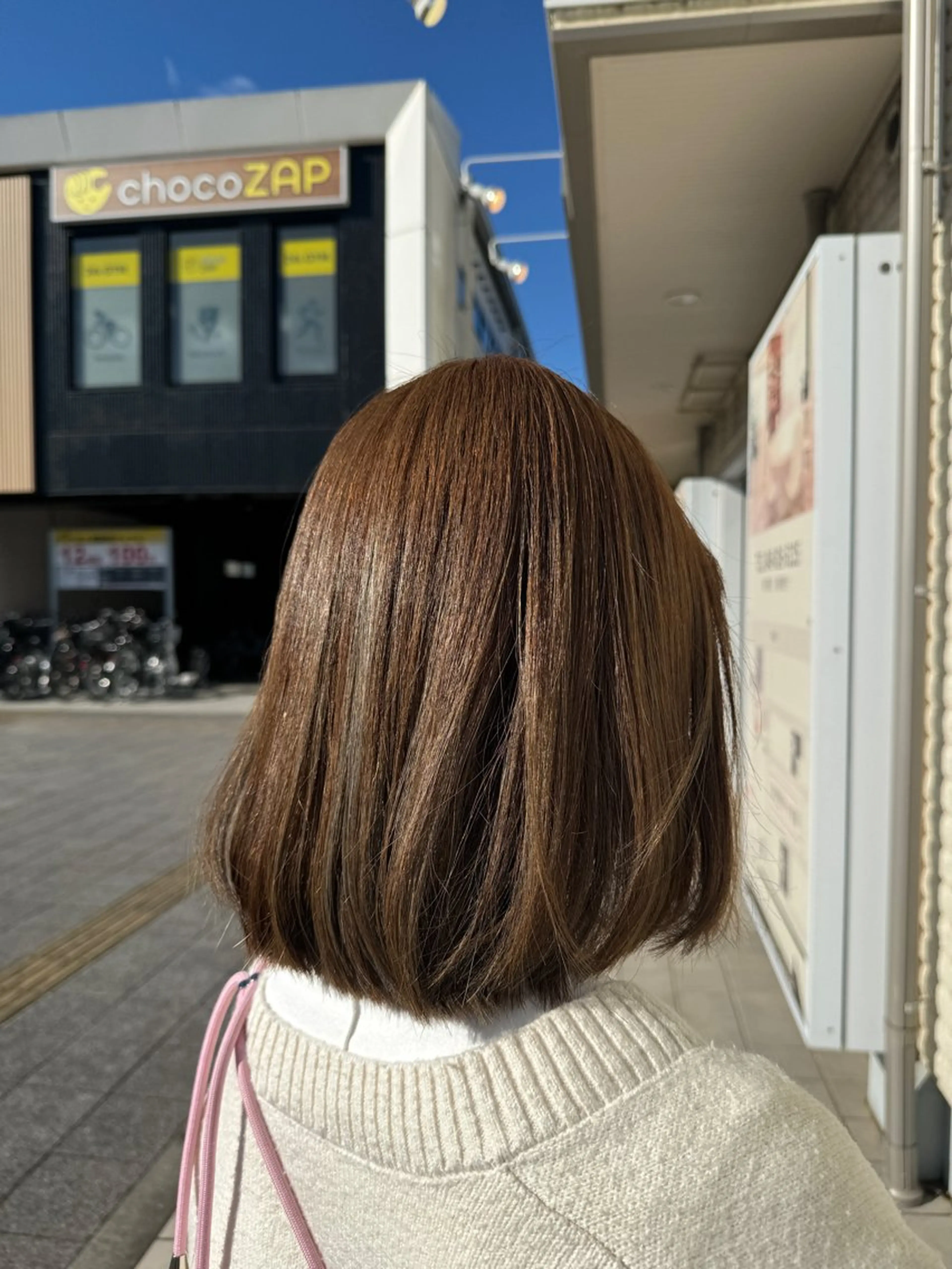 ミディアム カラー ヘアカラー 大塚 しおりのヘアスタイル