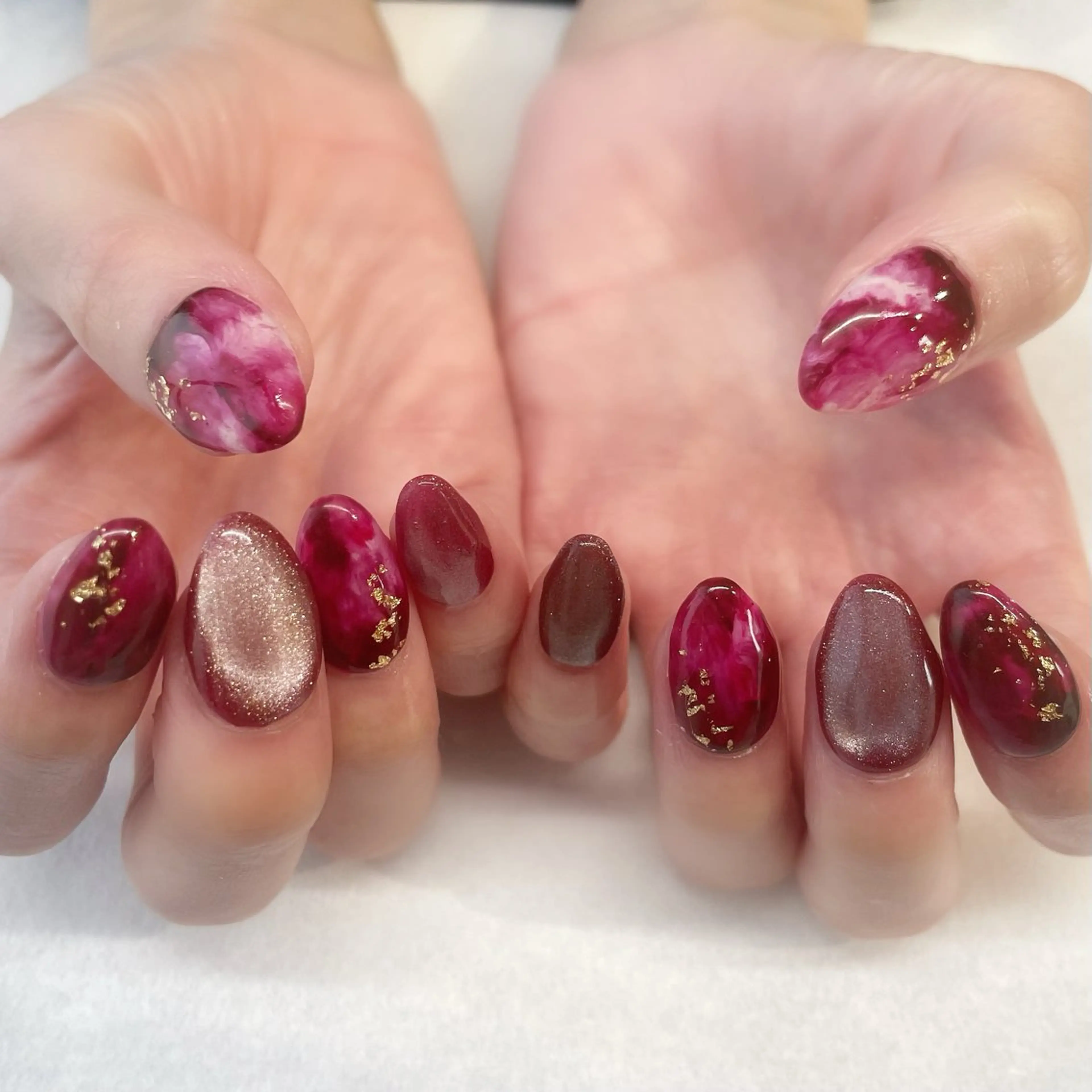 ネイル ハンドネイル 💎🐰 saki. m 🐰💎のネイルデザイン