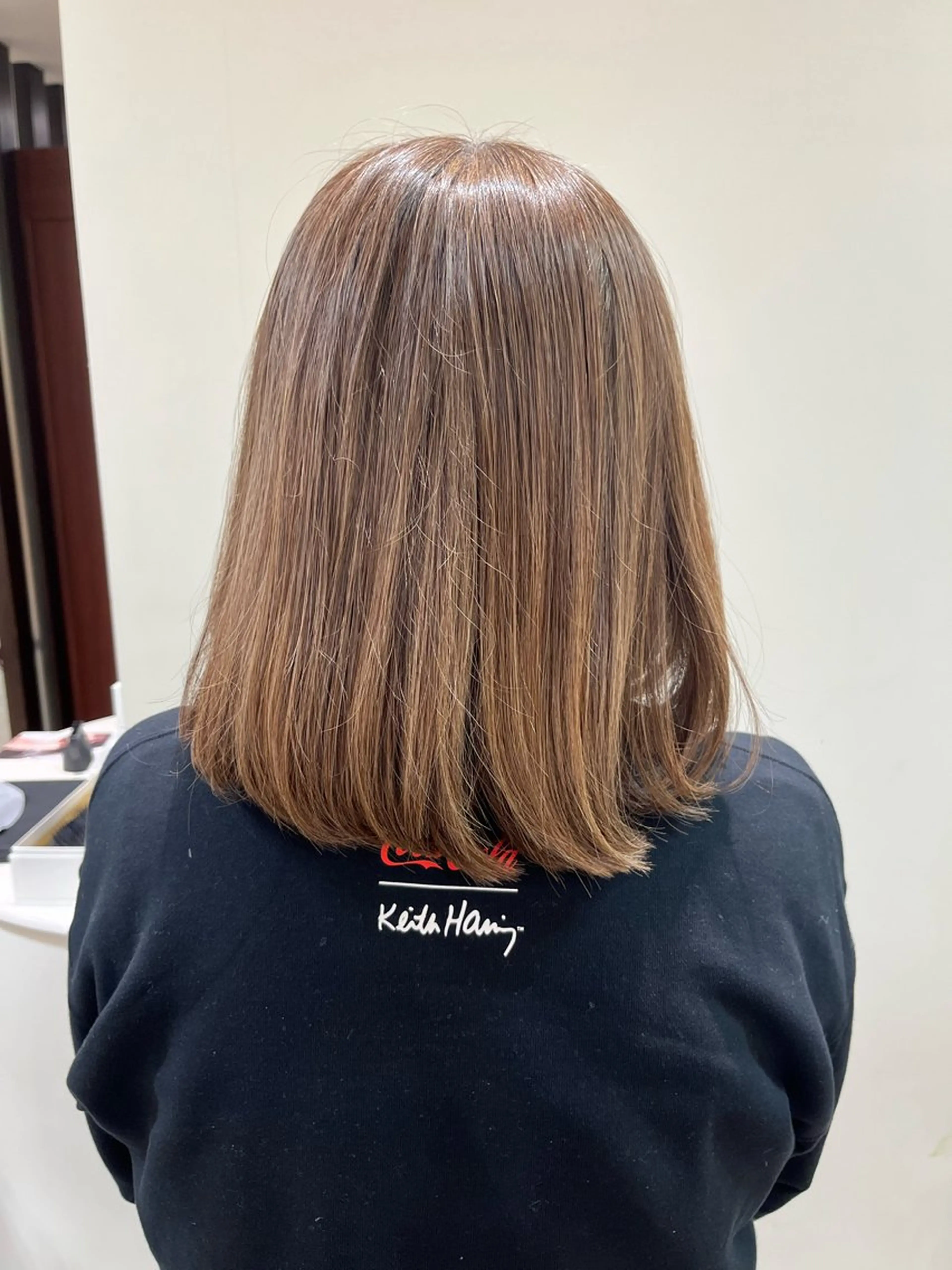 ミディアム 川城 みらいのヘアスタイル