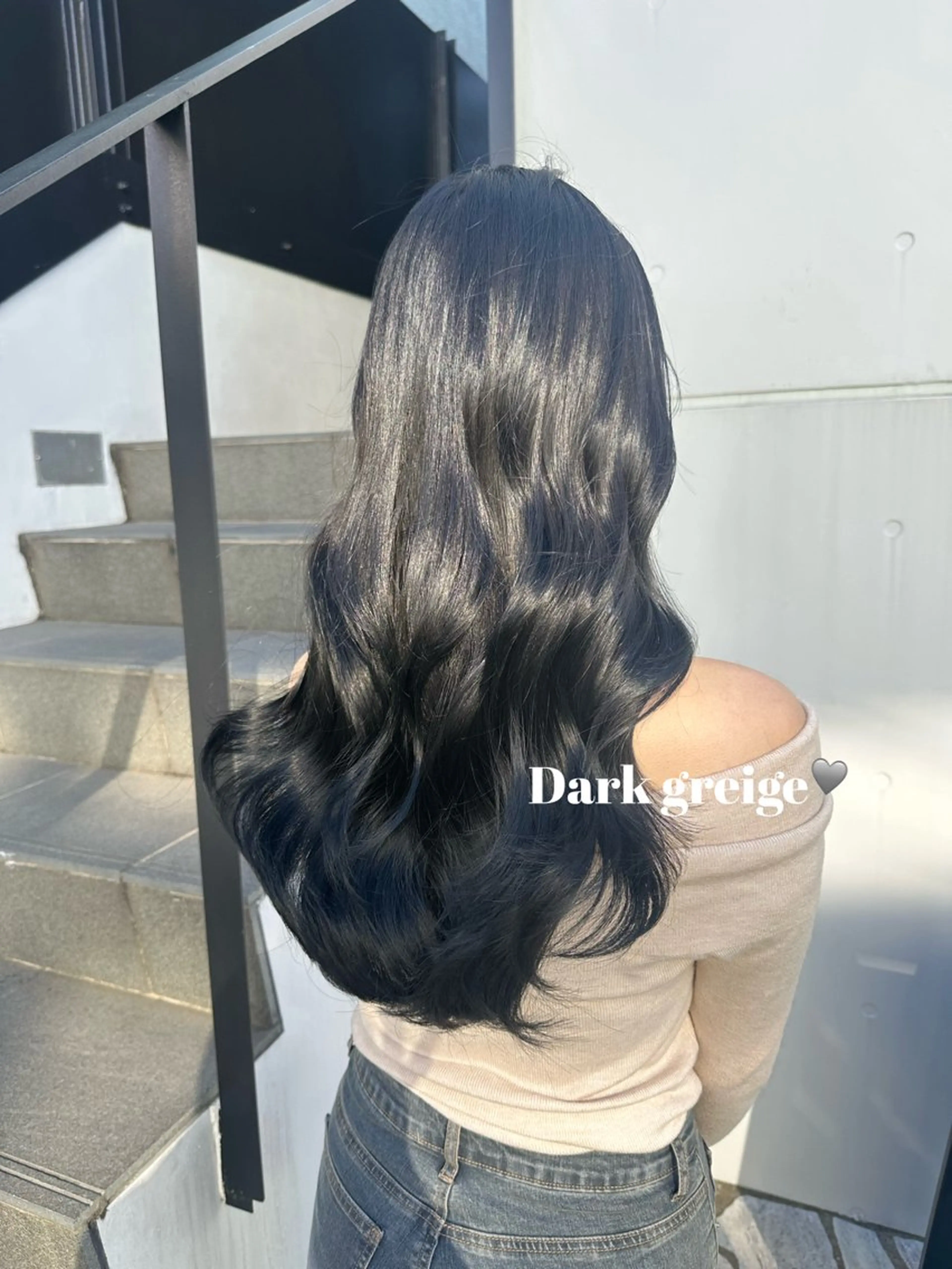 ロング カラー 韓国ヘア🦢🖤 Sayumiのヘアスタイル
