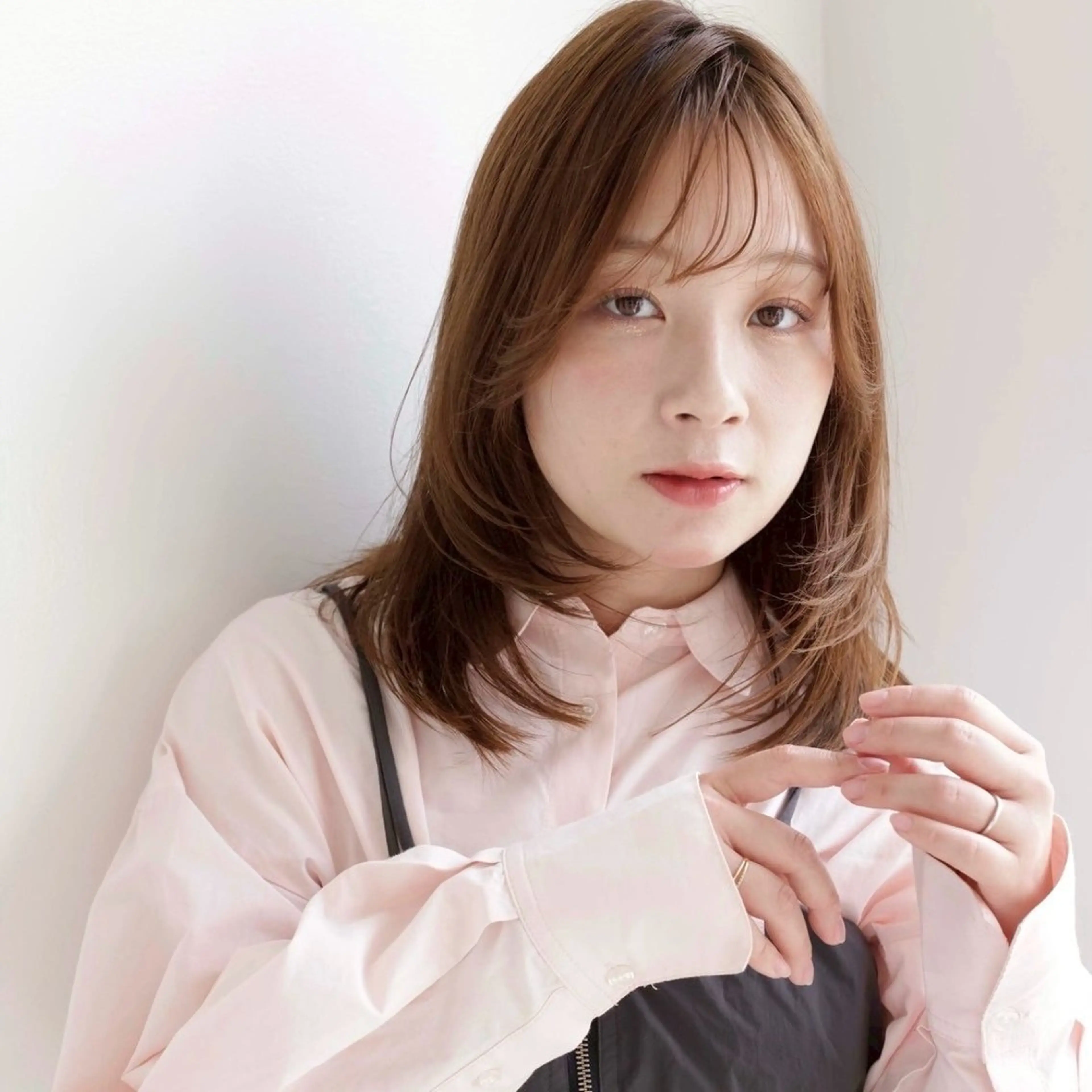 ミディアム カット ヘアカラー MODEK's Brillerのヘアスタイル