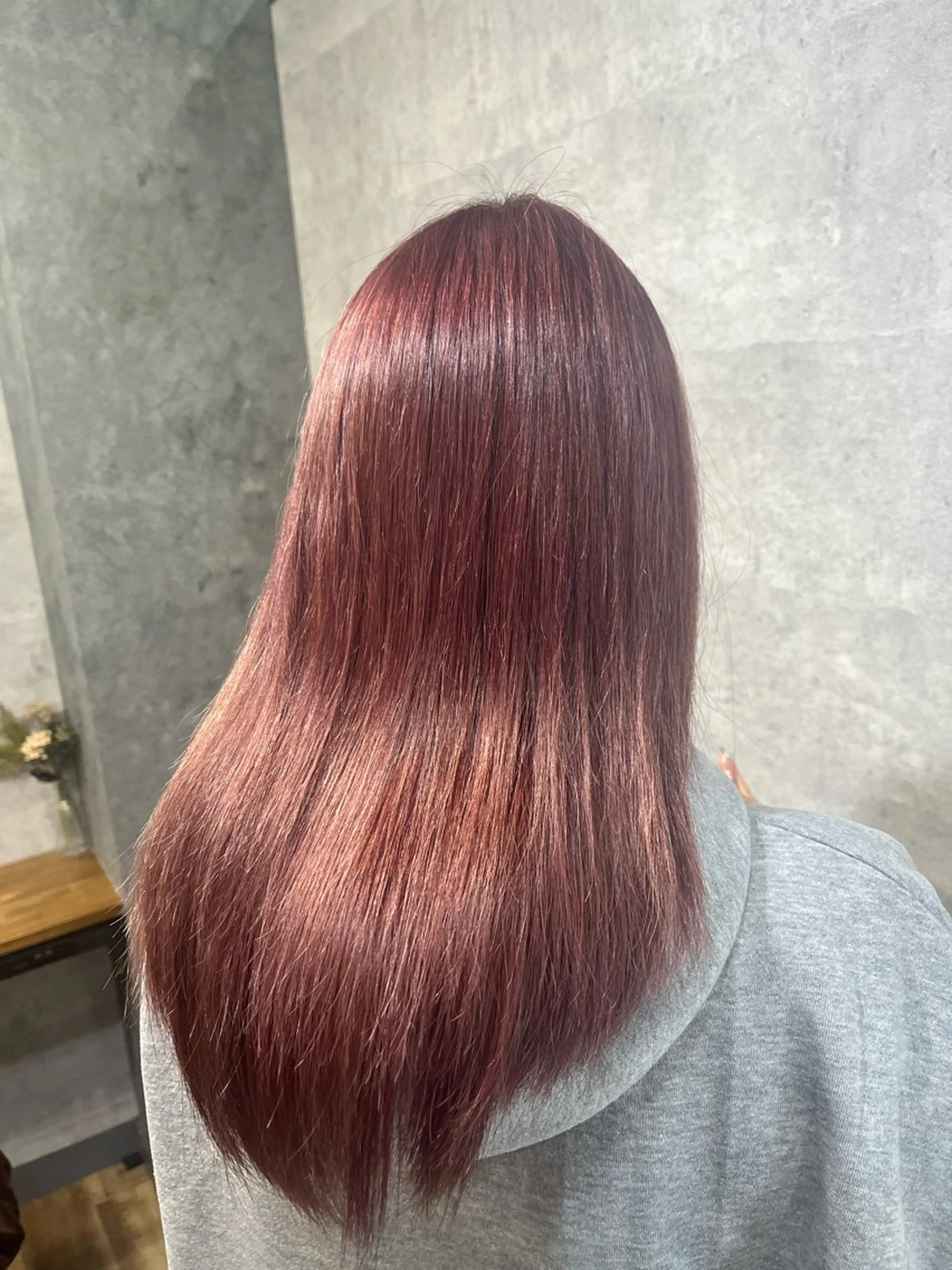 ロング カラー ヘアカラー トリートメント 中園紫音 cutwells郡山のヘアスタイル