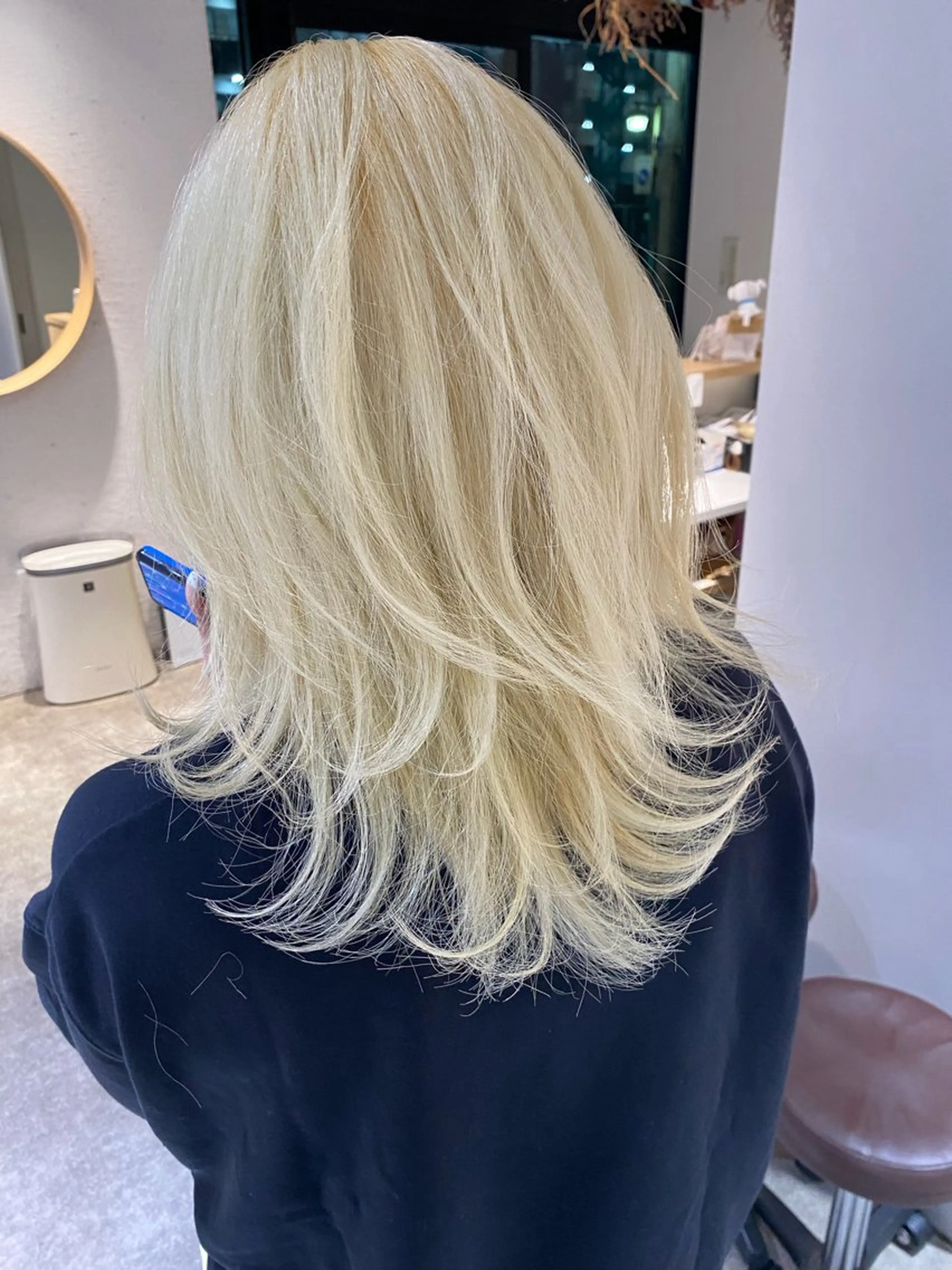 ミディアム カット ヘアカラー 髪質改善/橿原神宮前 /藤田和輝のヘアスタイル