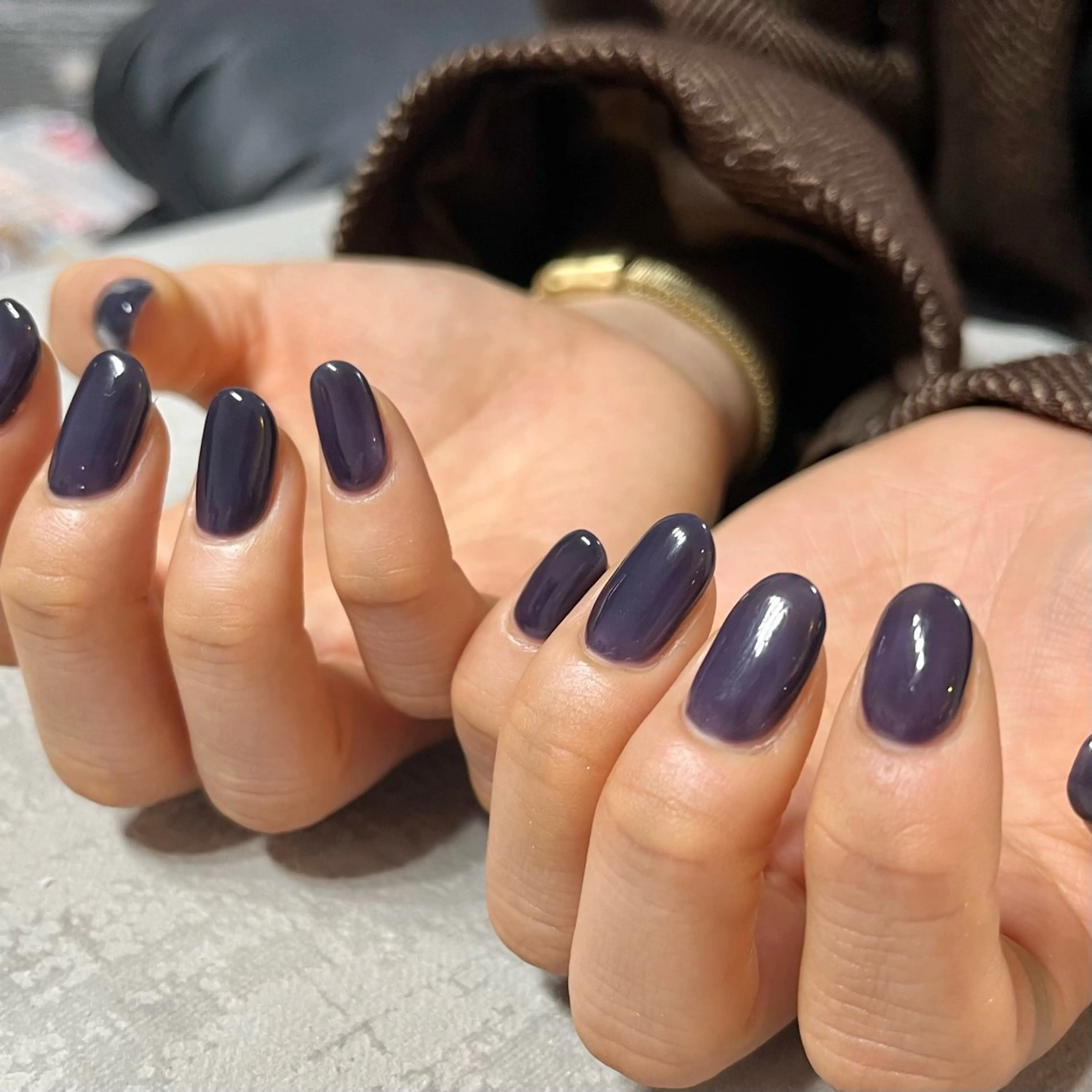 ネイル ネイビー ハンドネイル takahashi / Bianca中野のネイルデザイン