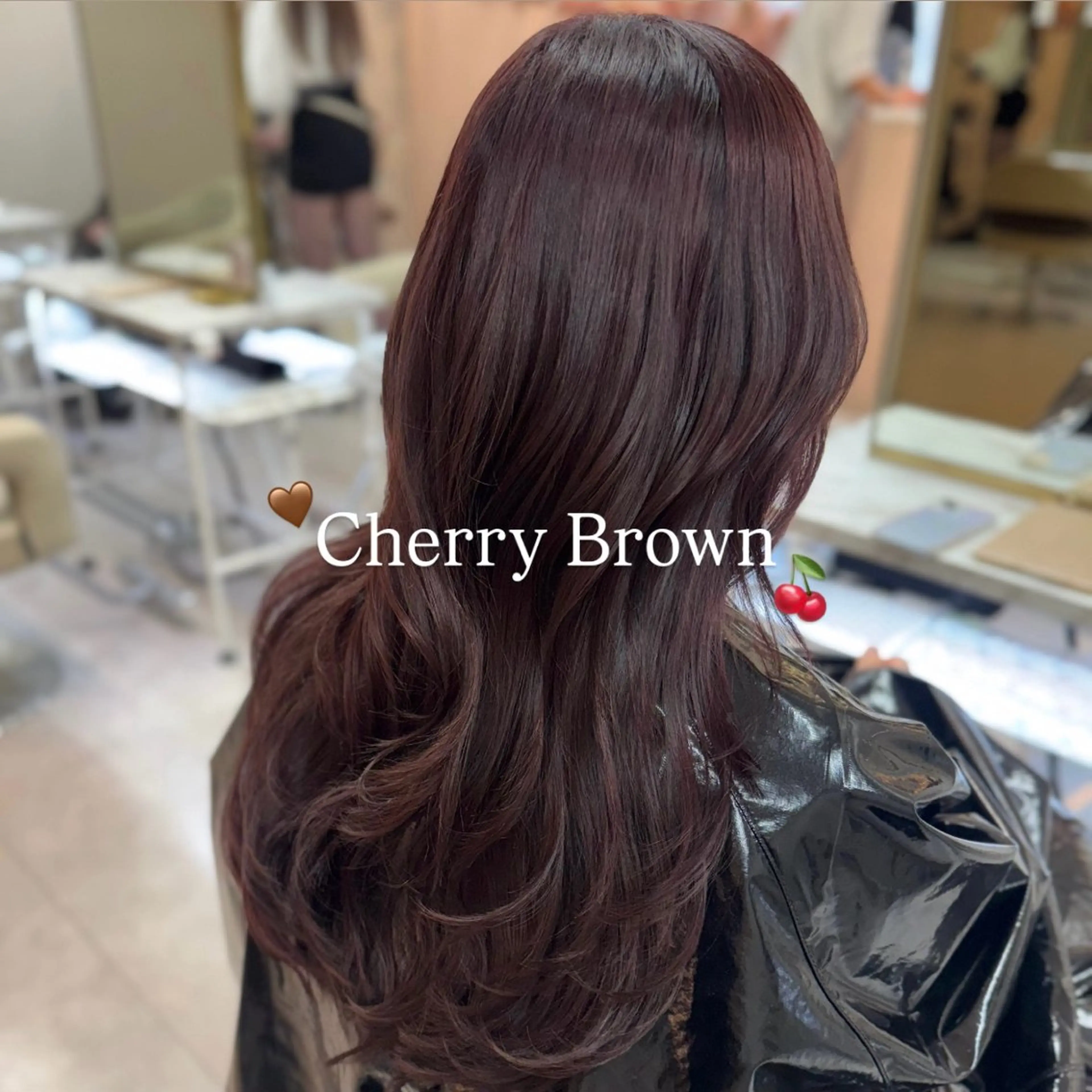 ロング カラー ヘアカラー トリートメント 🤍 韓国ヘア / INORI 🤍のヘアスタイル