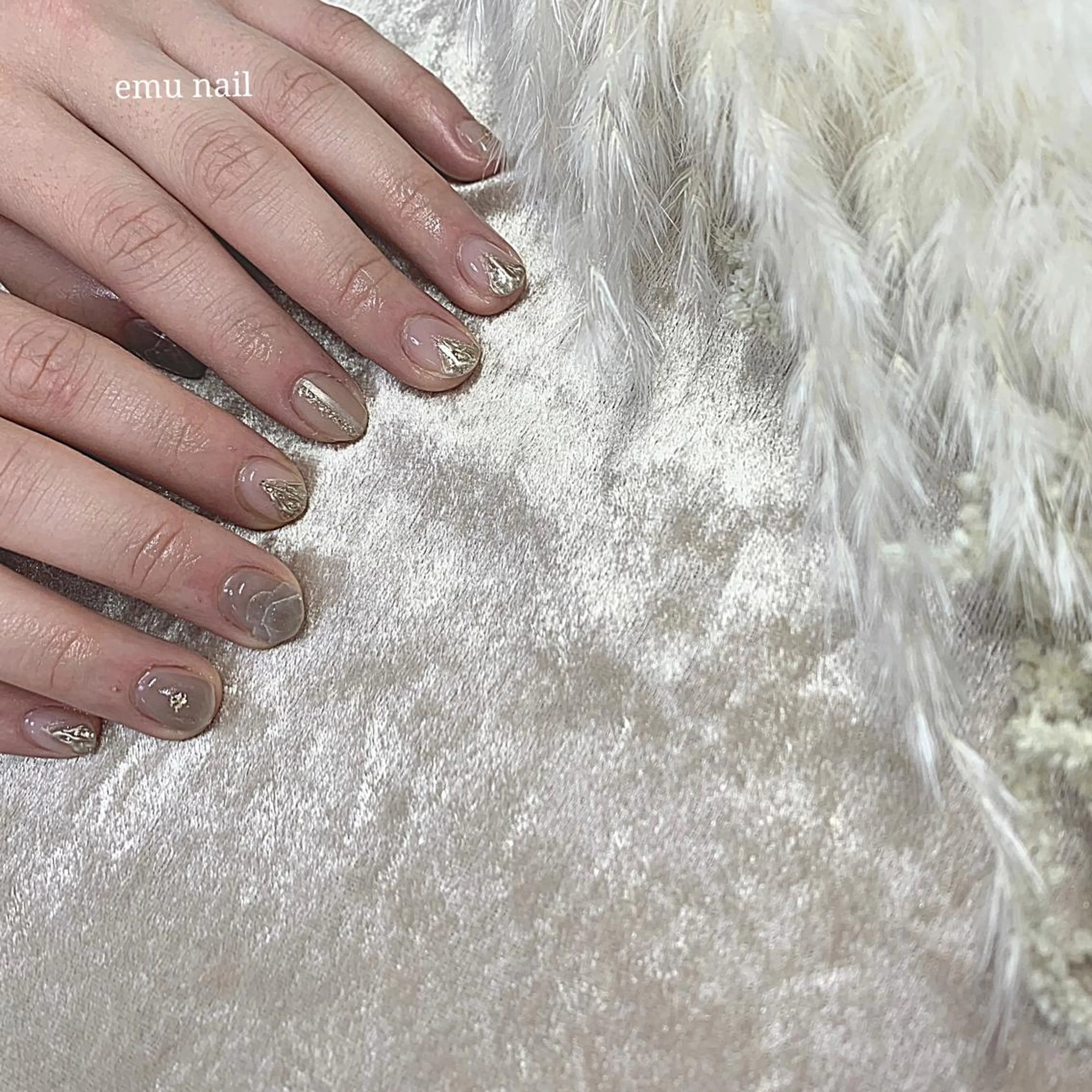 ネイル フラワーネイル emu nailのネイルデザイン