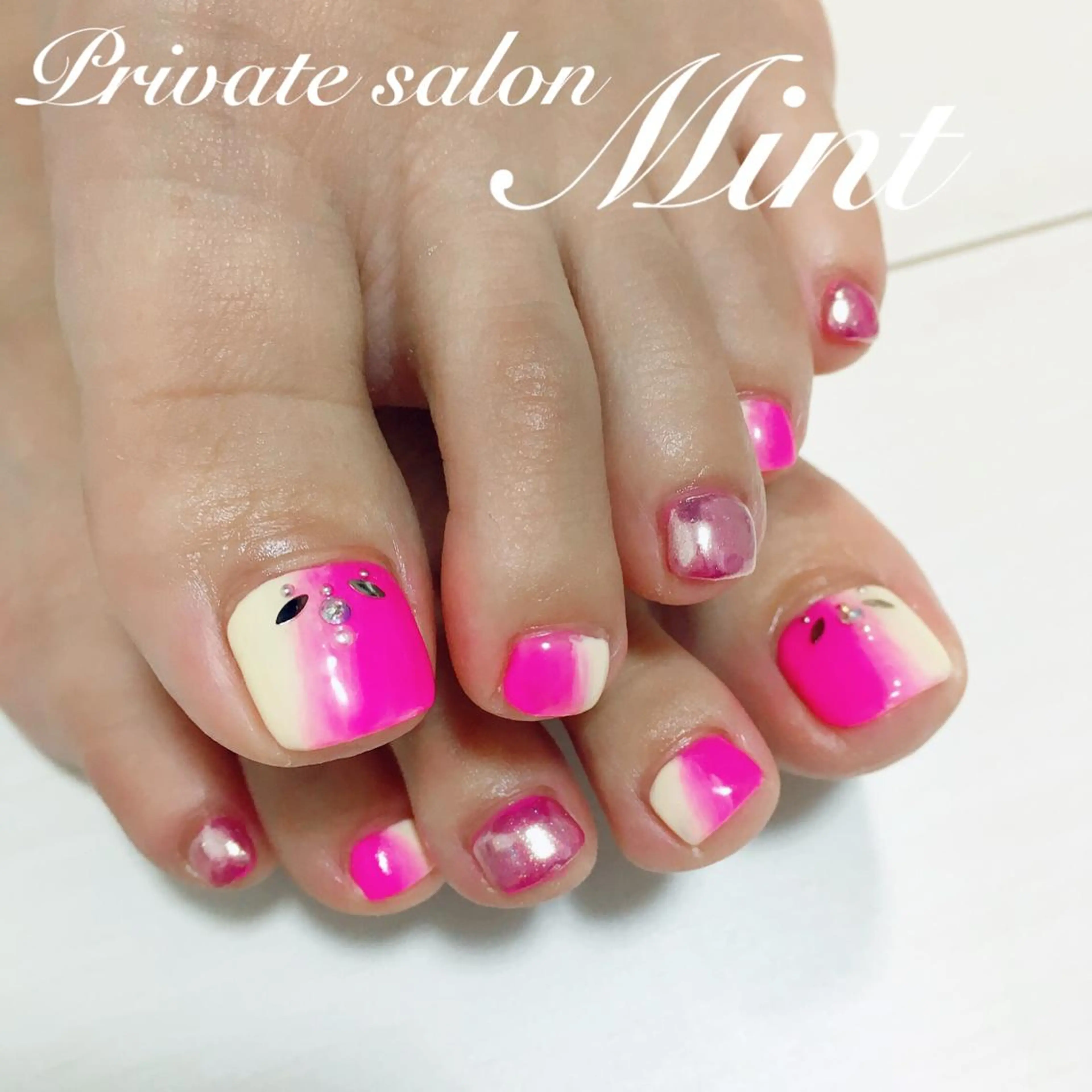 ネイル フットネイル Mint. nailのネイルデザイン